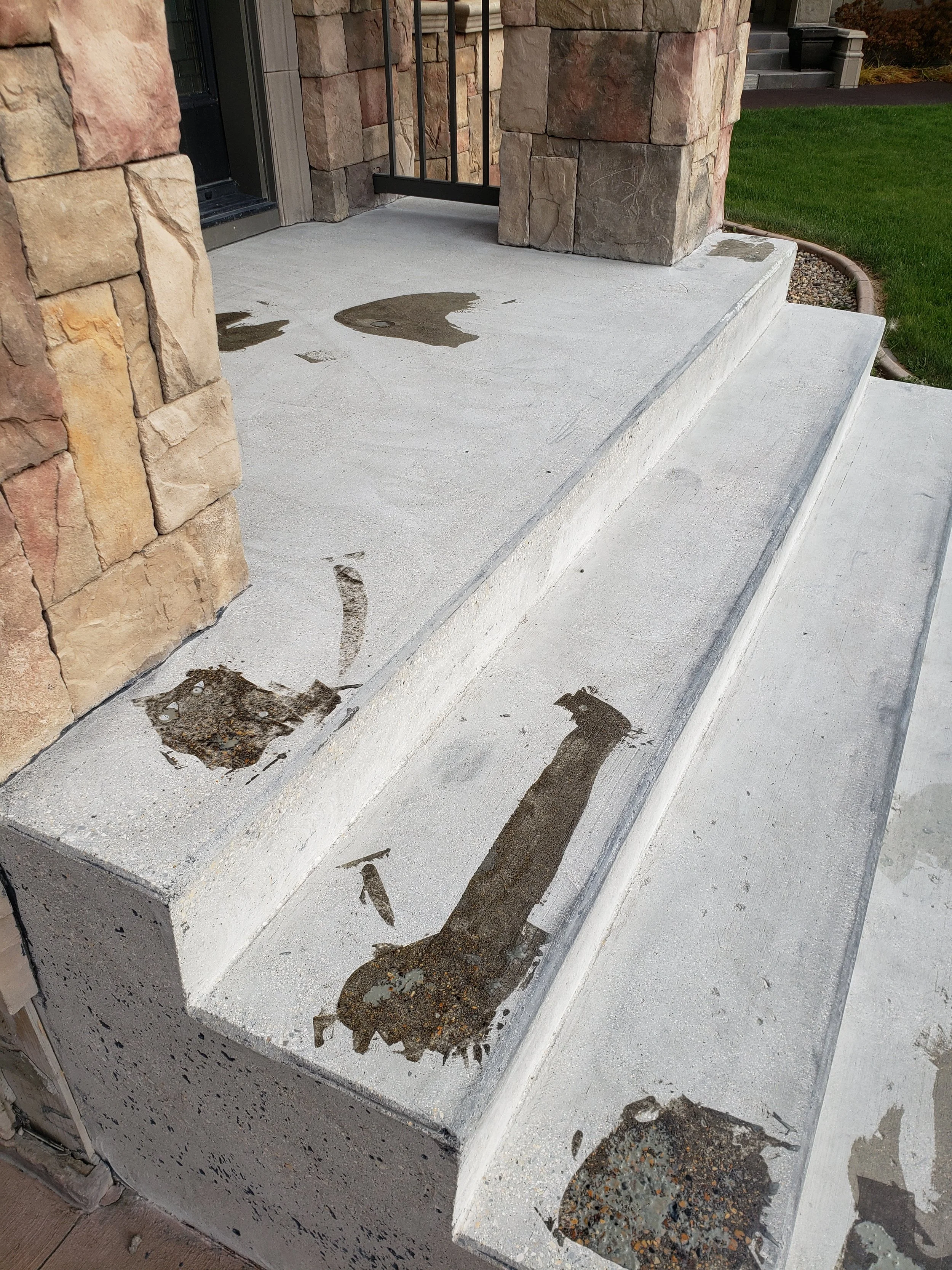 BEFORE - Grinded & Repaired