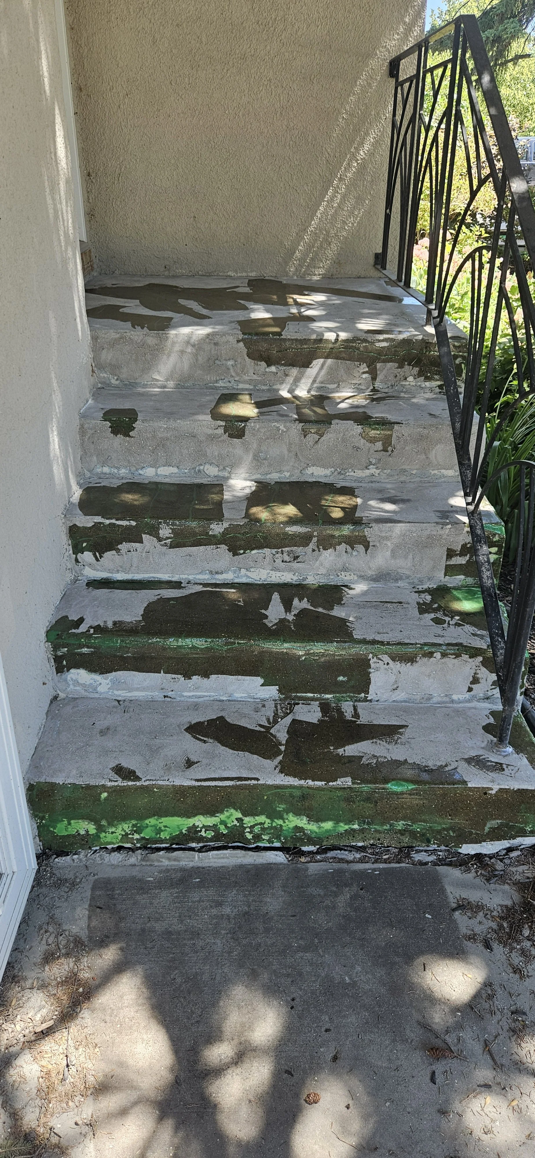 BEFORE - Grinded & Repaired