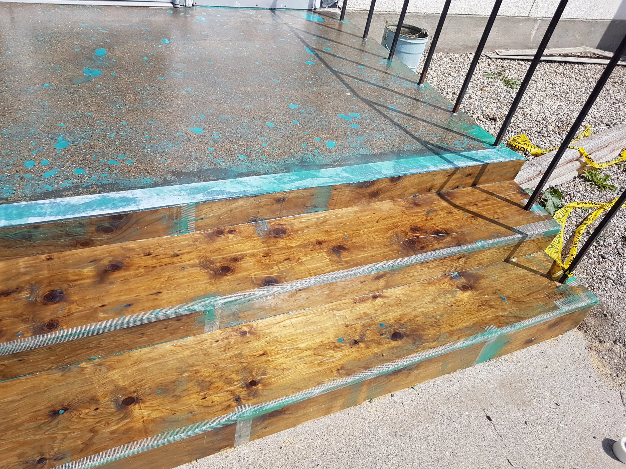 BEFORE - Grinded & Repaired