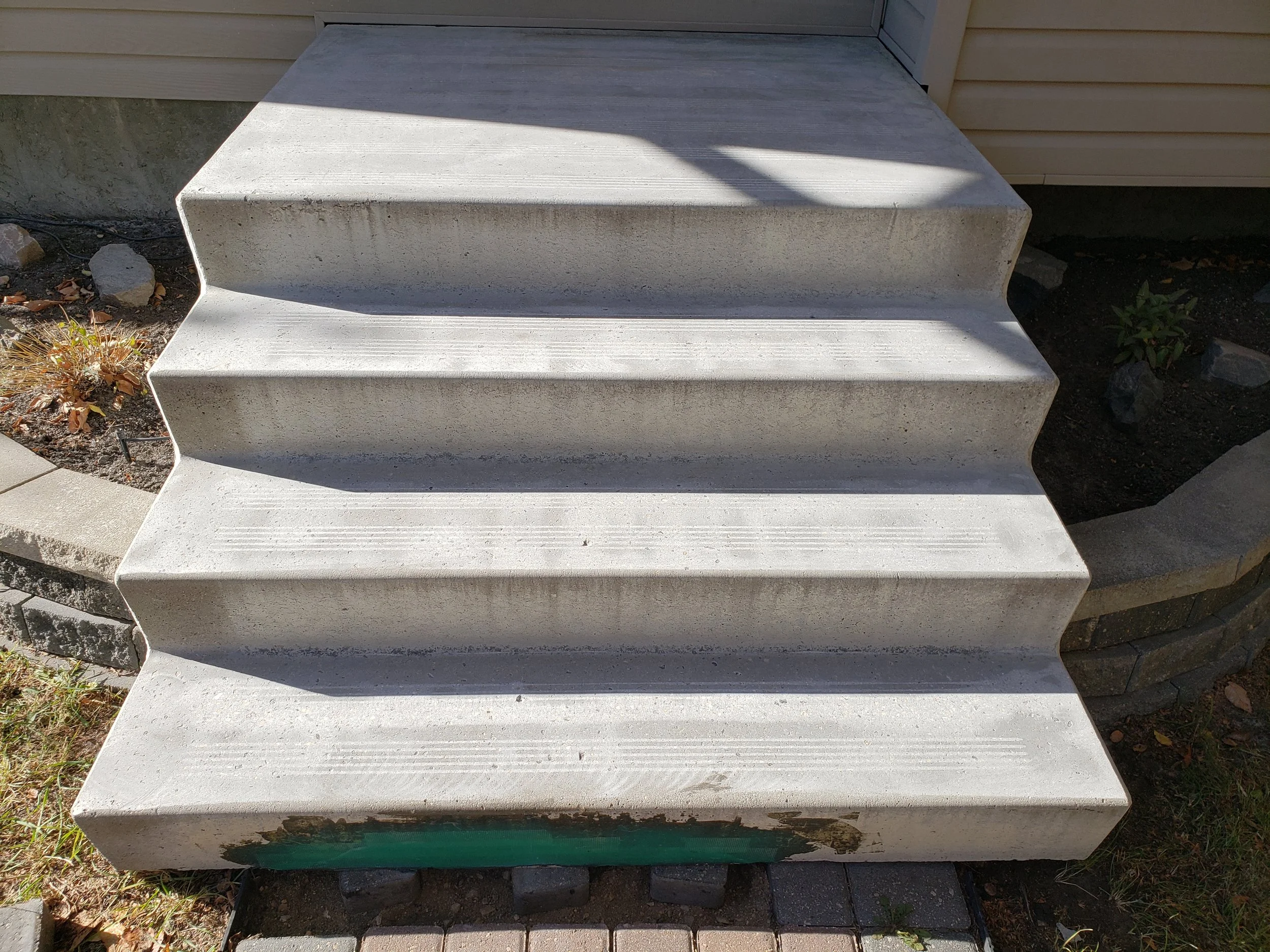 BEFORE - Grinded & Repaired