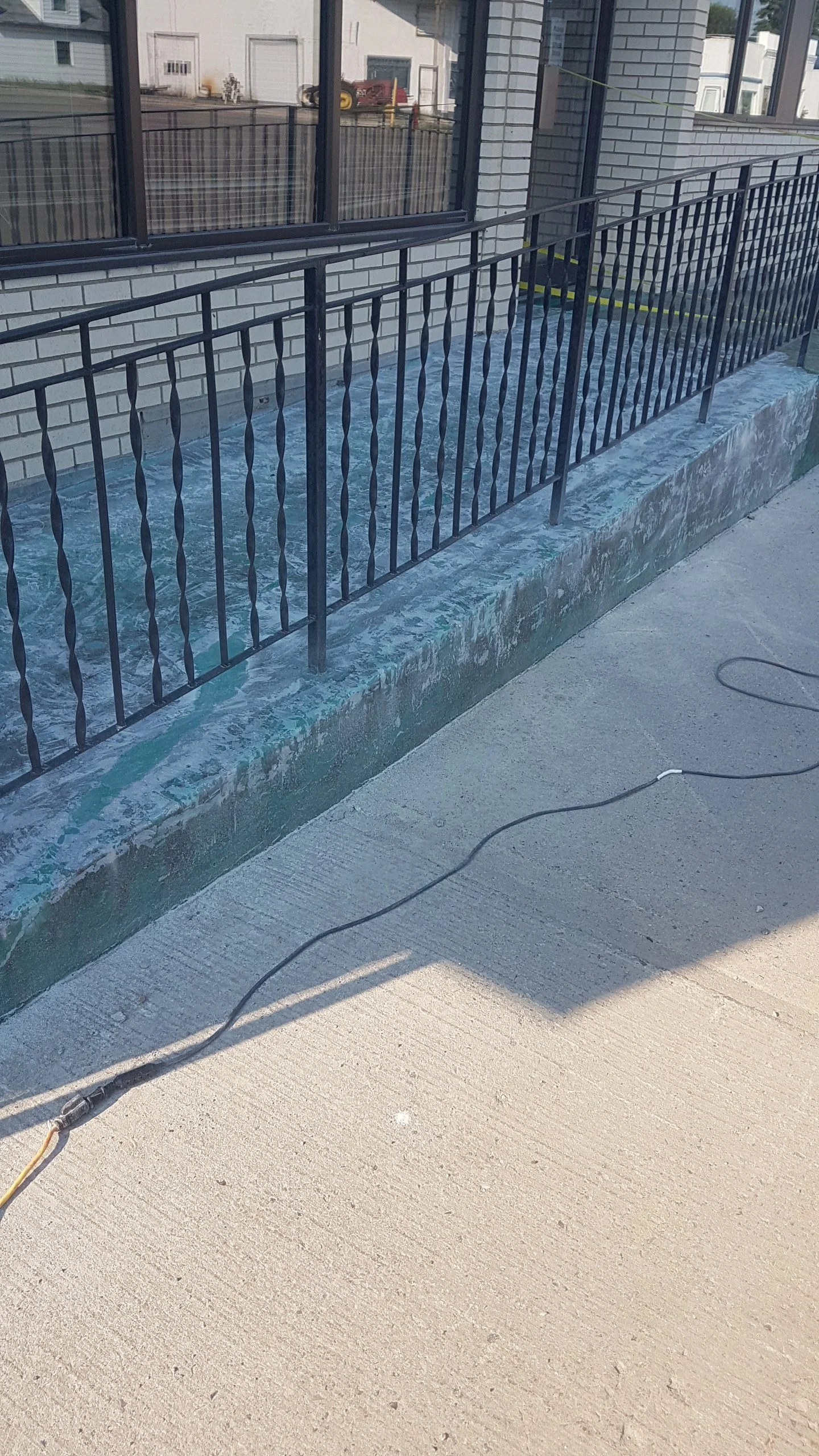BEFORE - Grinded & Repaired