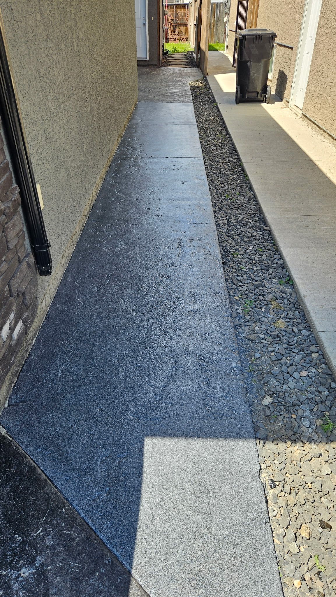 Finished in Galaxy Anti-Slip Quartz Stone.