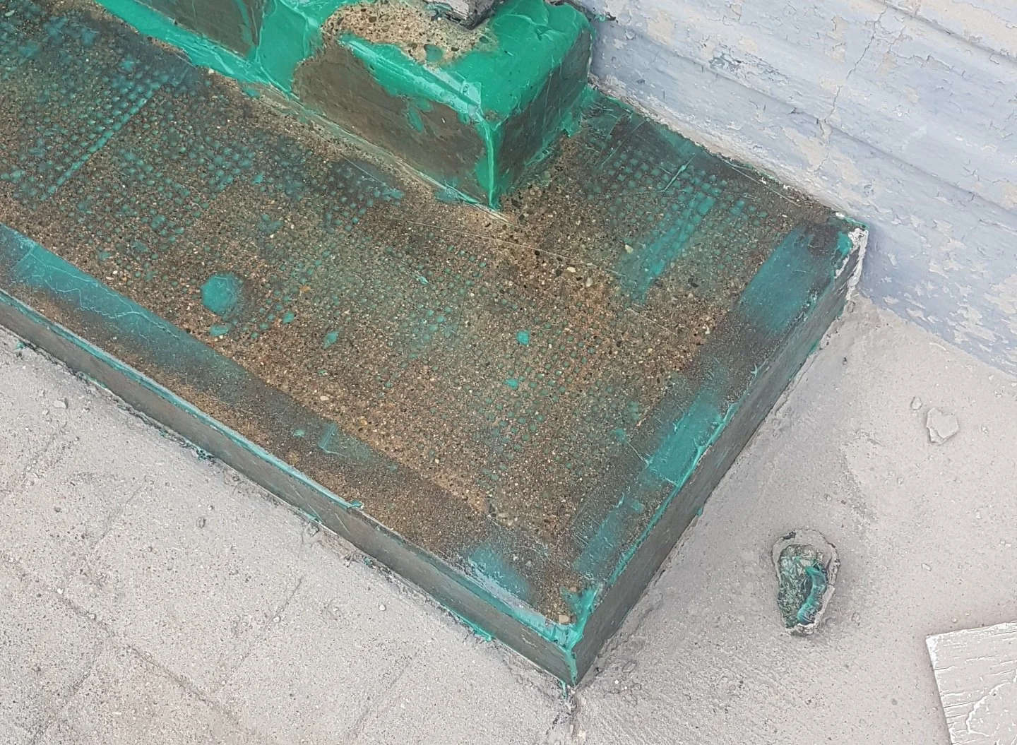 BEFORE - Grinded & Repaired