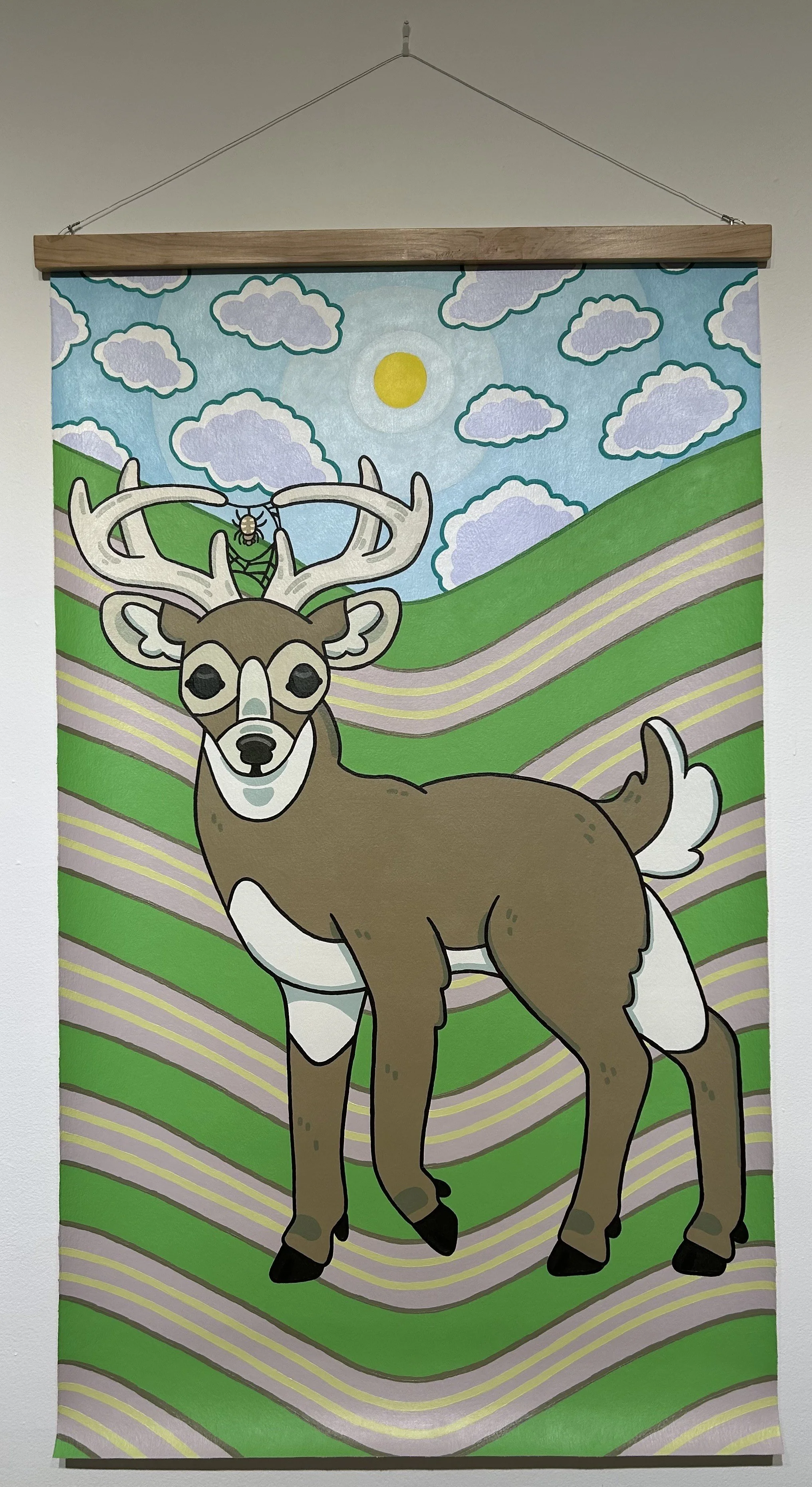 Come Along with Me, 2025, acrylic on canvas