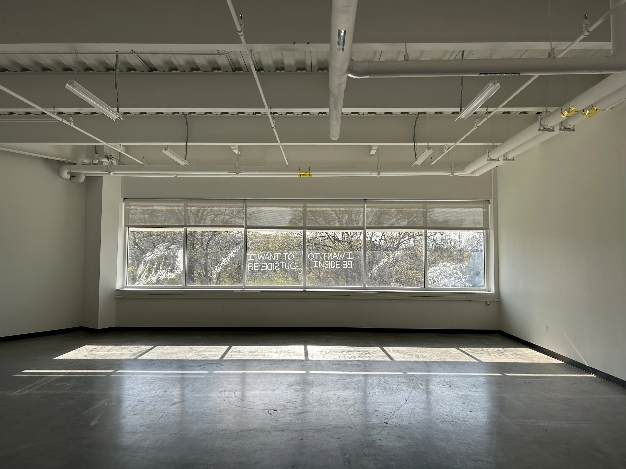 INSIDE, 2025, site-specific installation