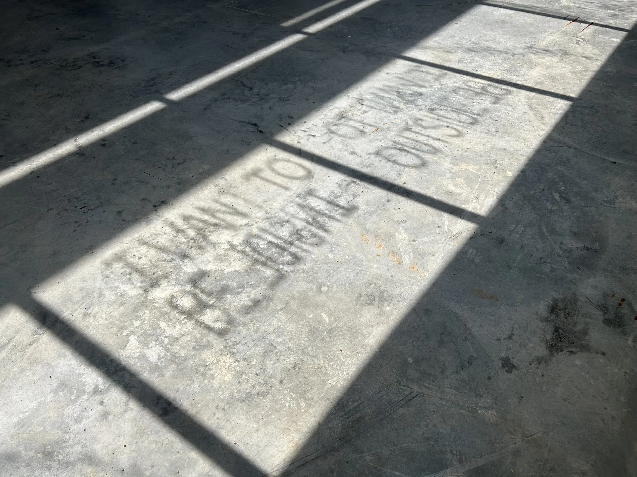 INSIDE, 2025, site-specific installation