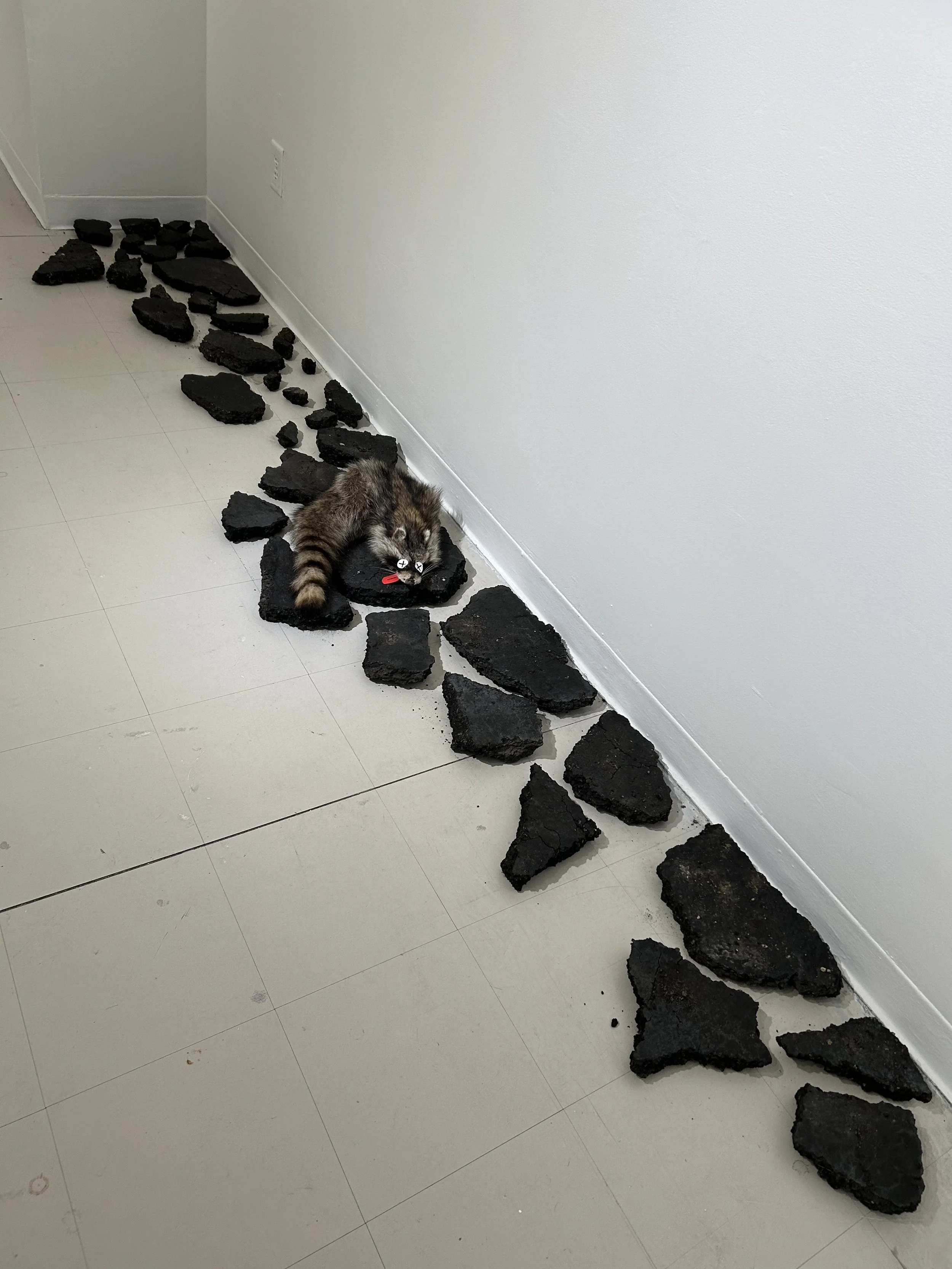 Good Things and Bad Things Will Happen, 2025, site-specific installation
