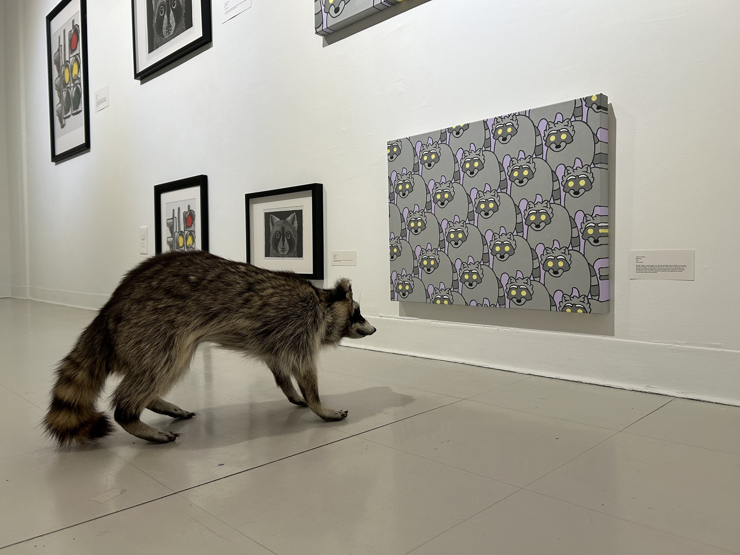 After Hours, 2025, site-specific installation