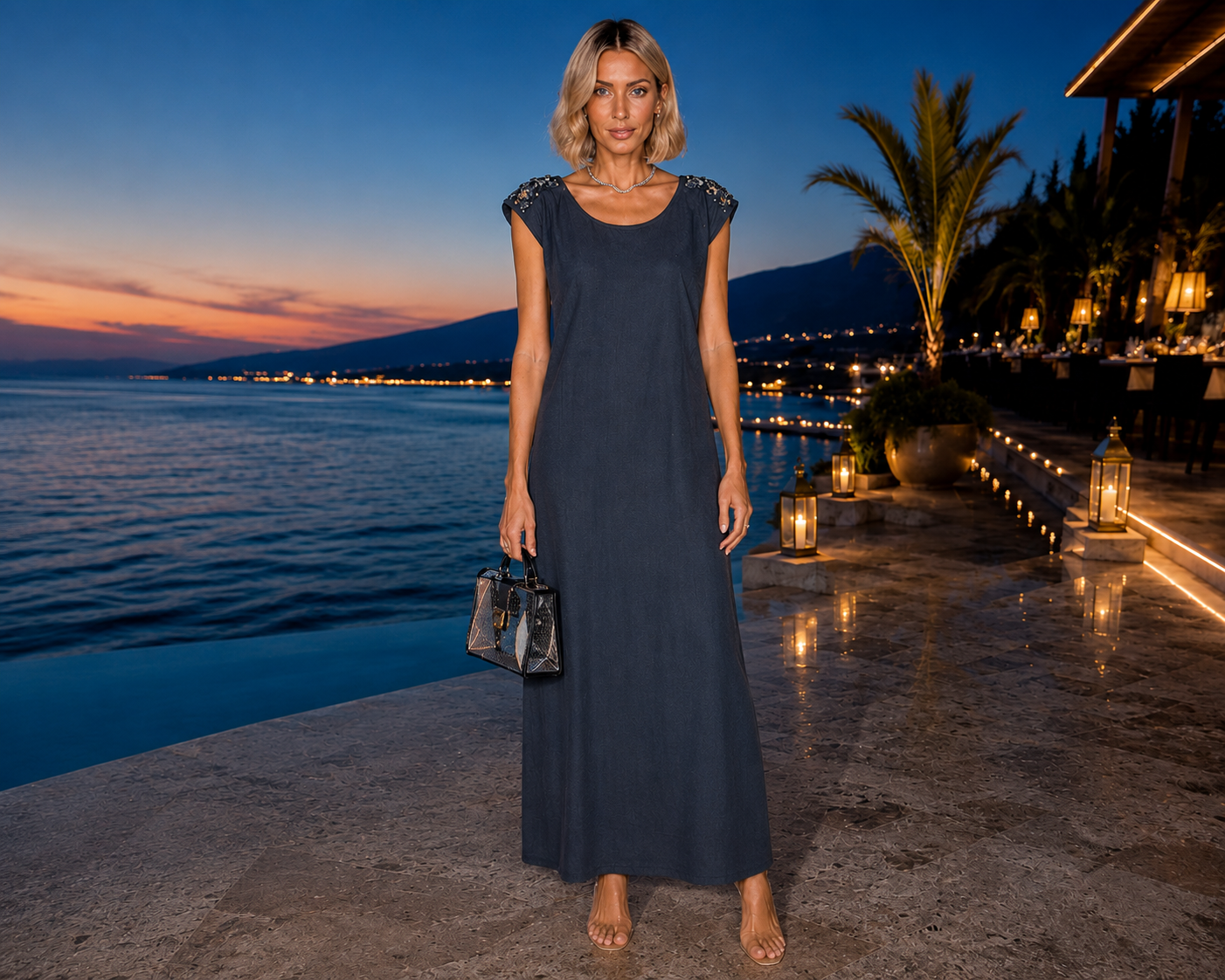 Robe Bleu Nuit