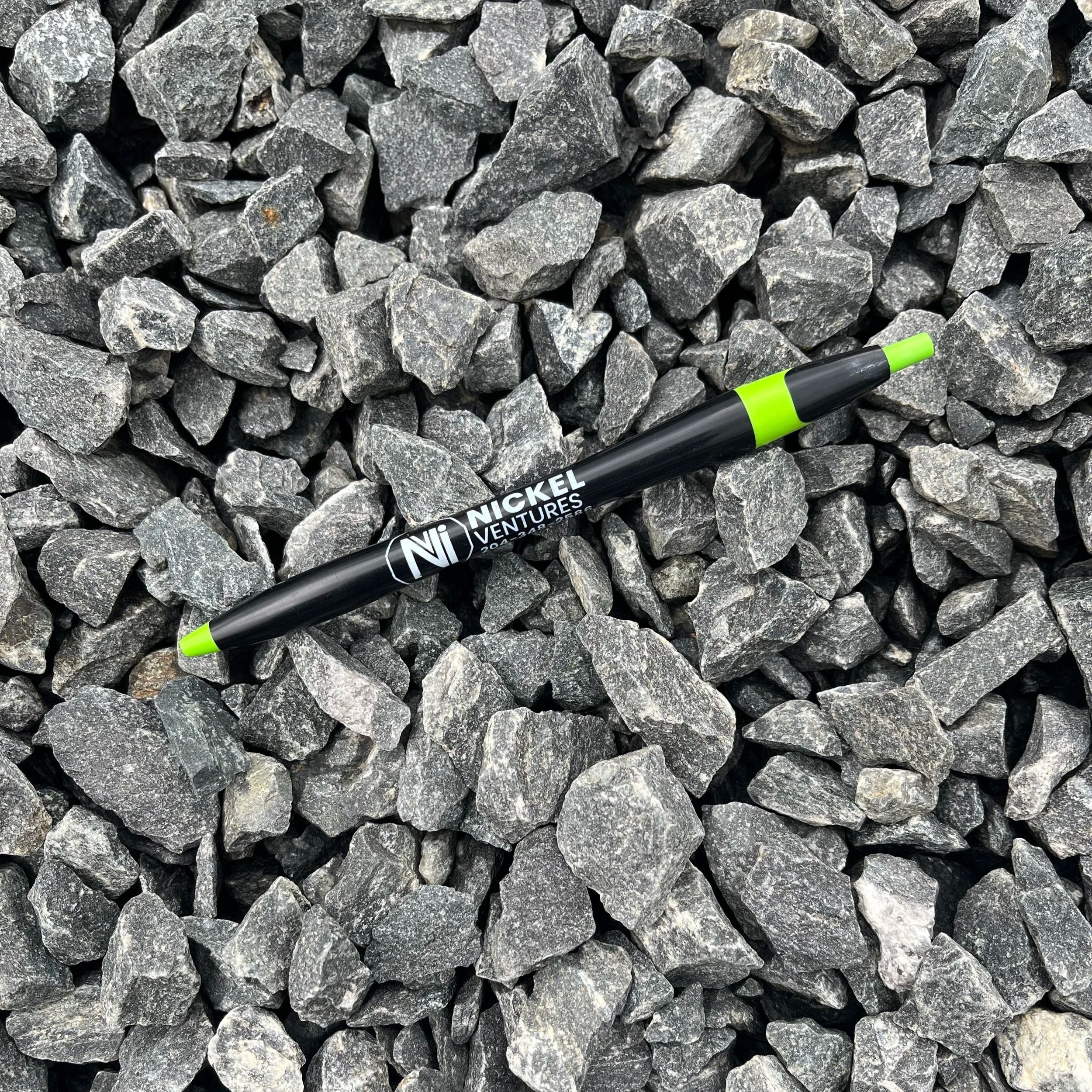 3/4” clean black granite