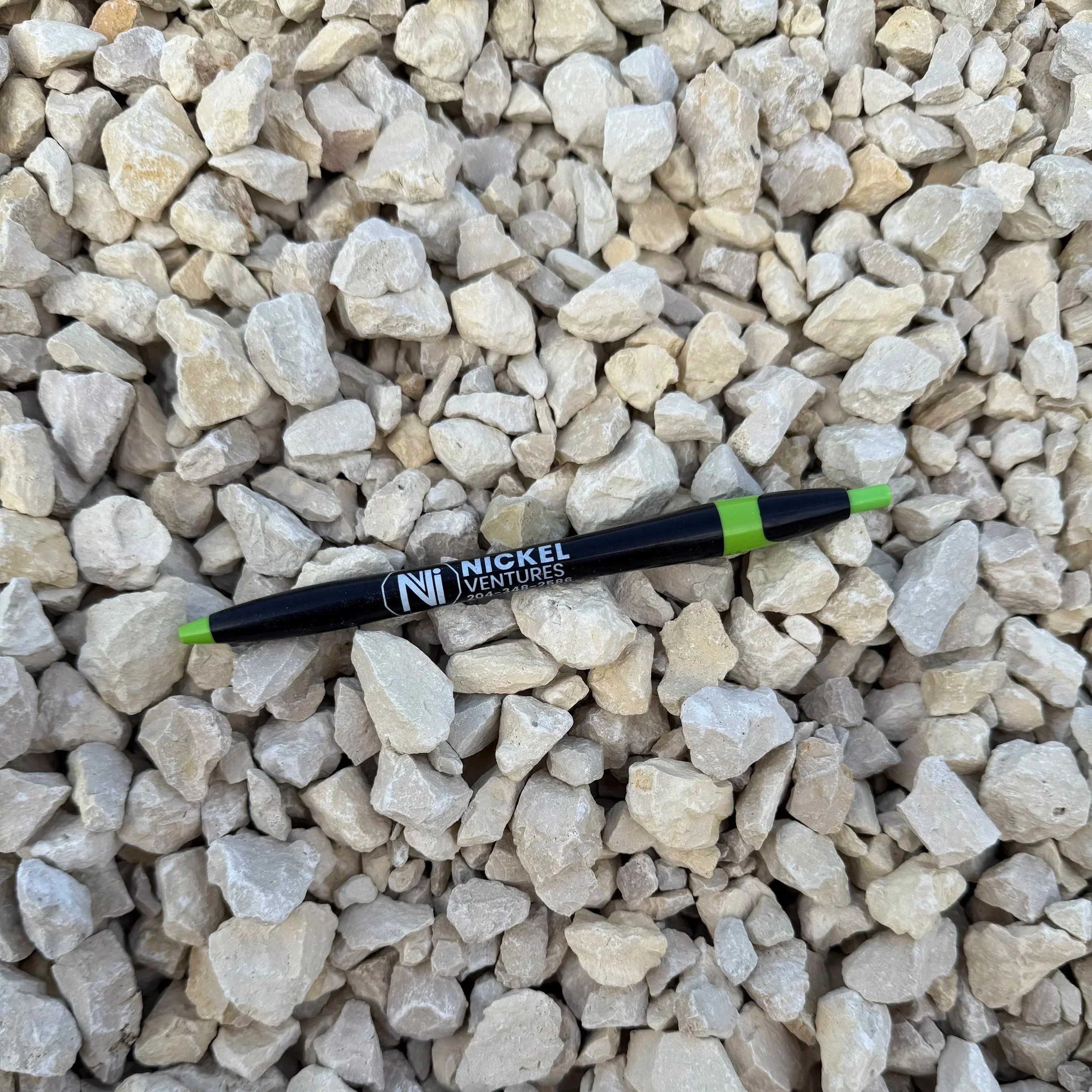 3-4” clean limestone