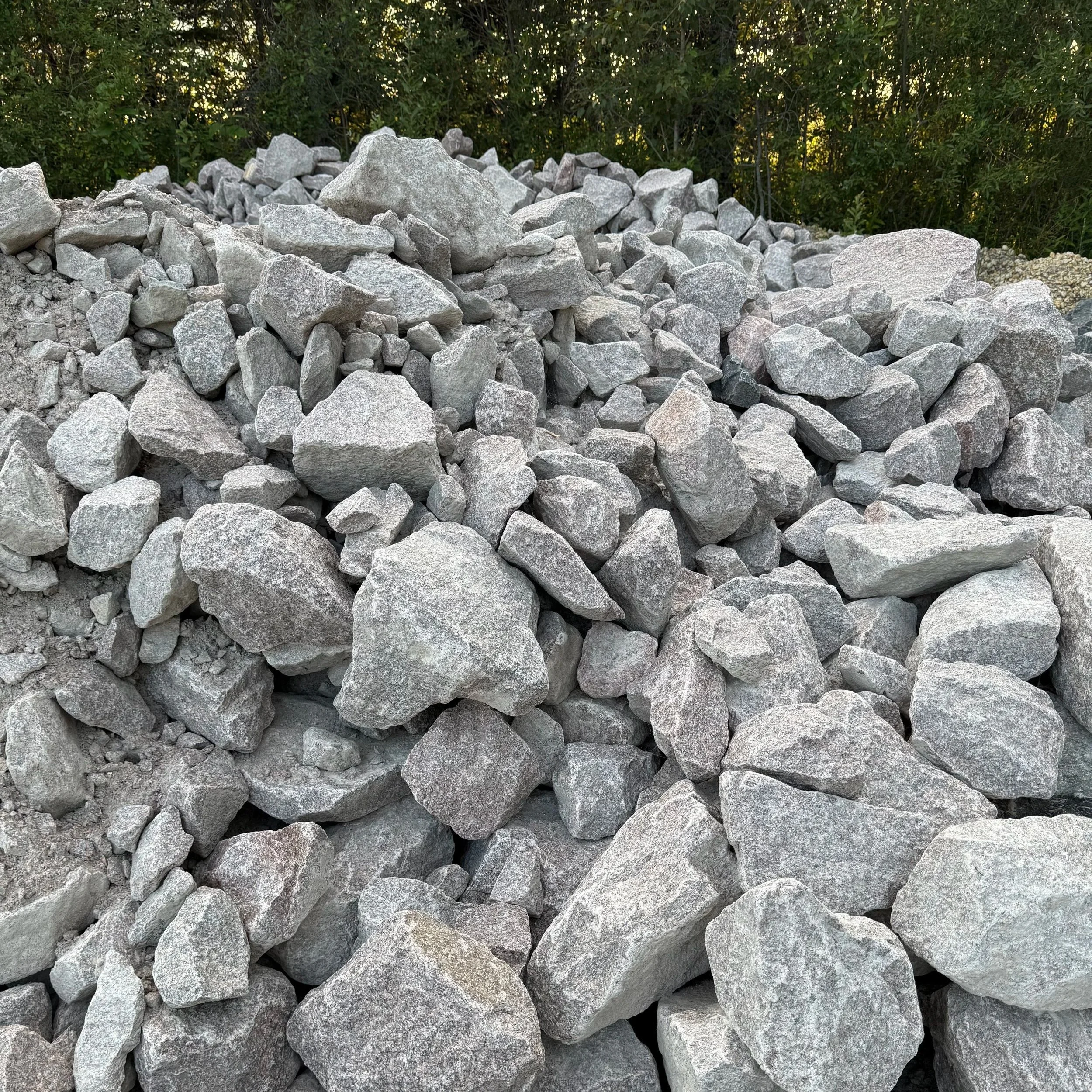 Granite boulders