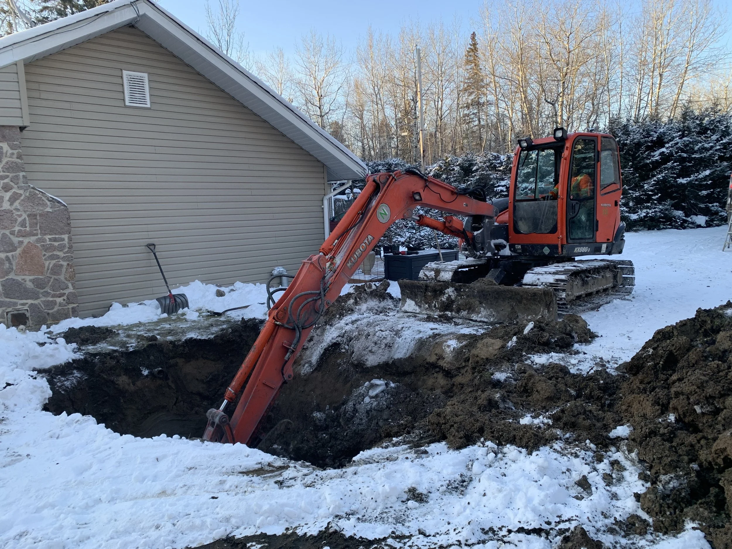Holding Tank Excavation