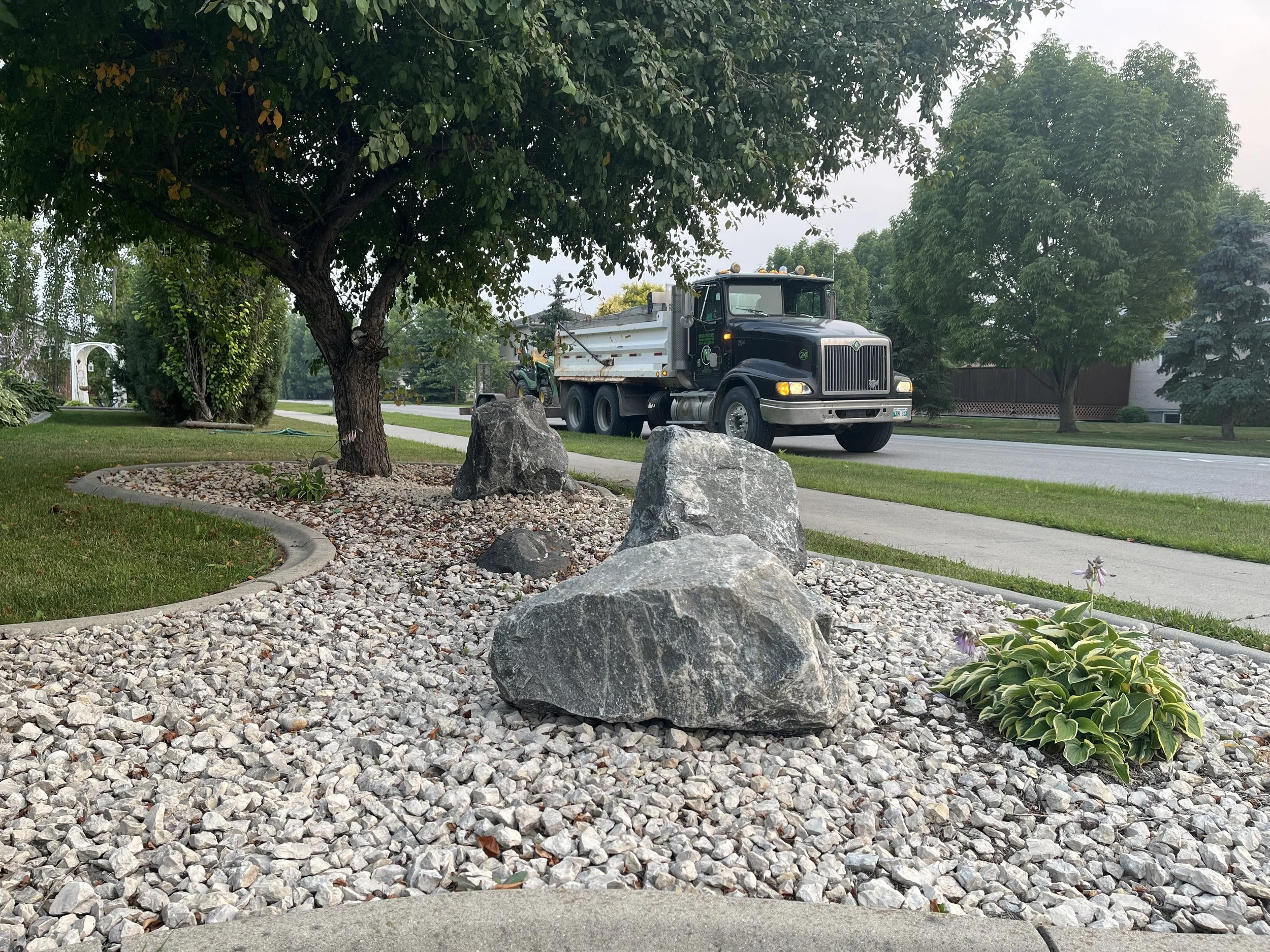 Boulder Placement (Steinbach)