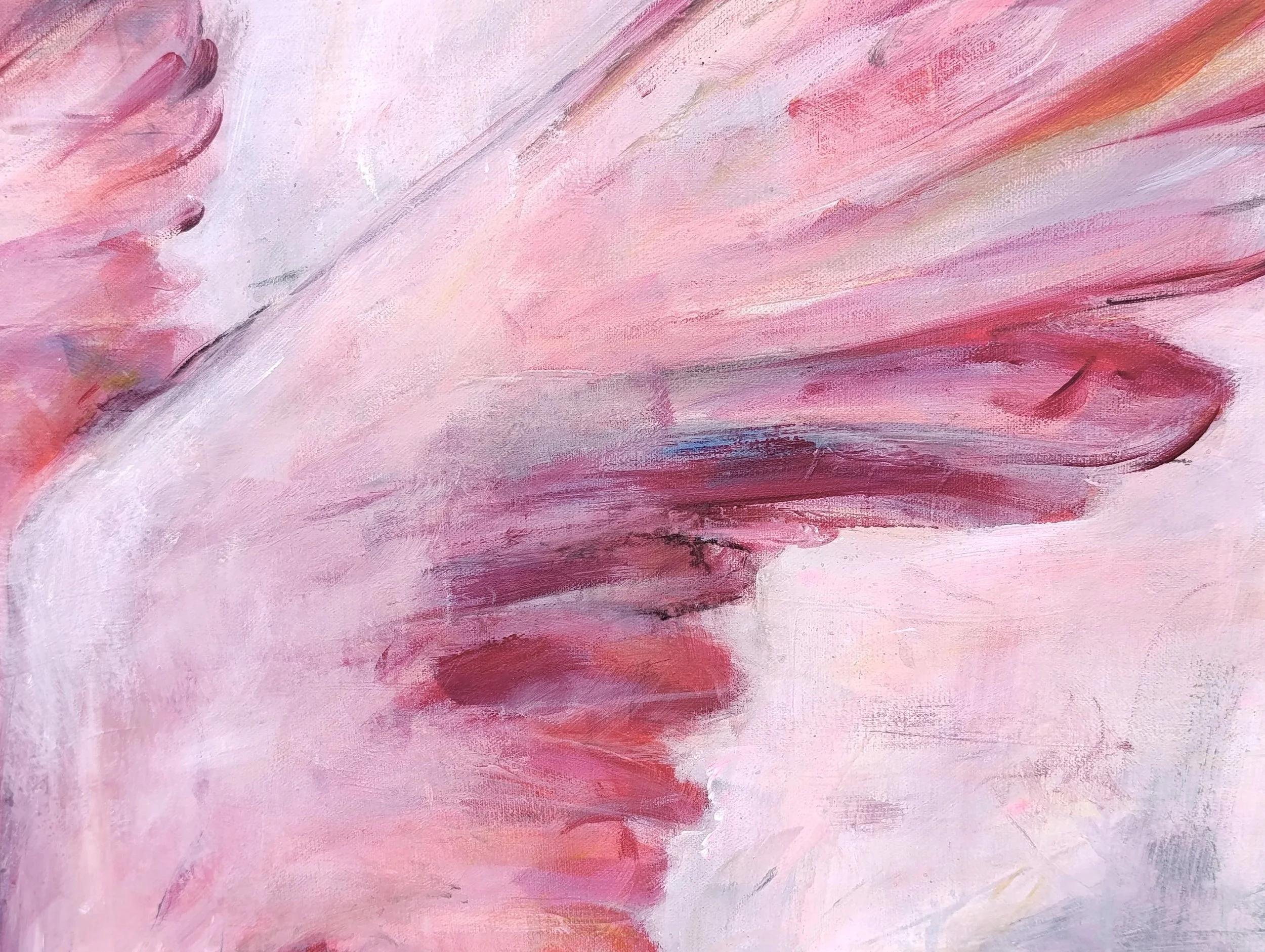 angel wings painting