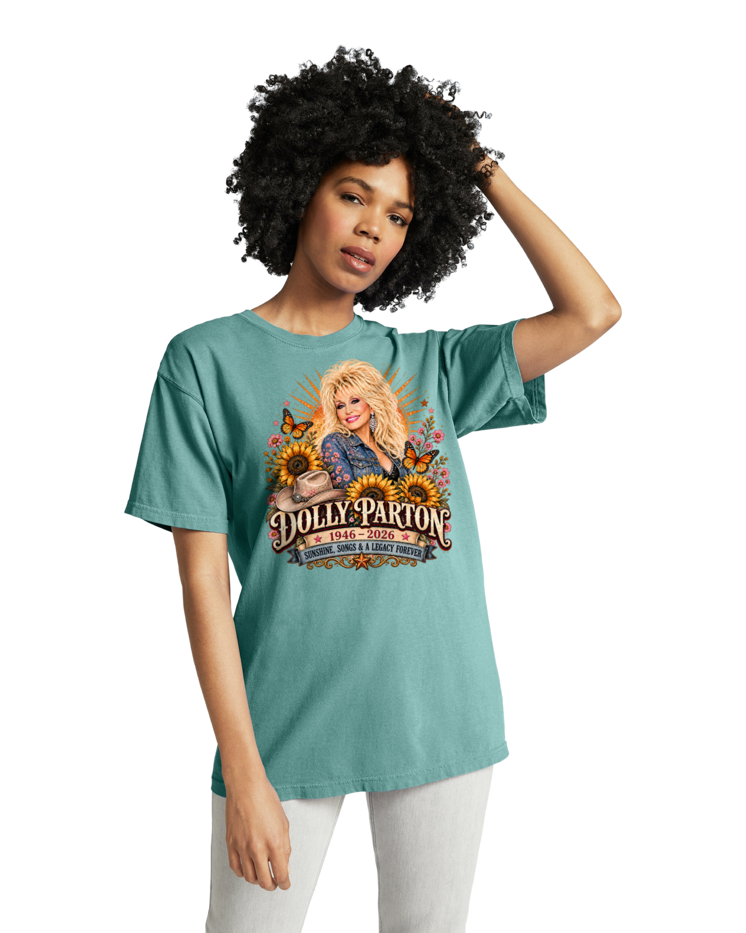 Dolly (Sunflowers) - Comfort Colors T-shirt