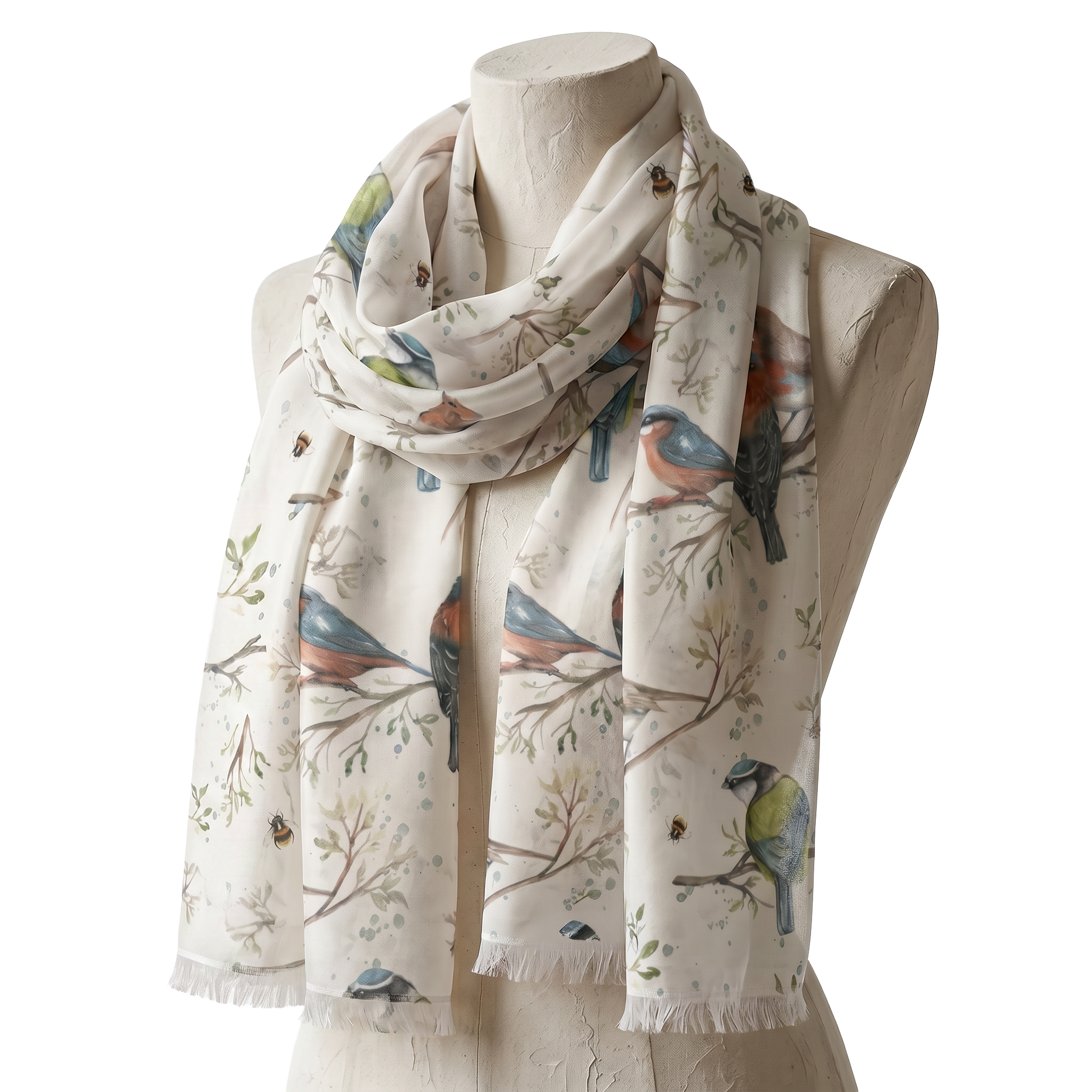 Firefly_Create a lightweight scarf mockup, white background  575133.png