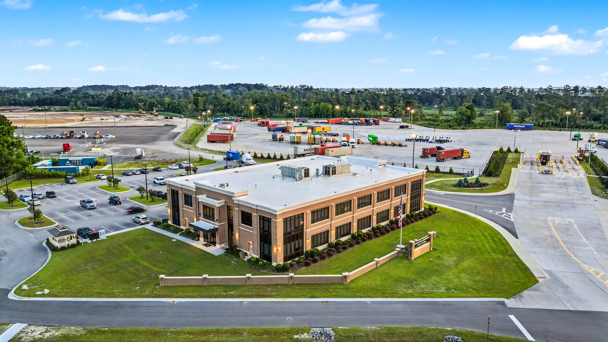 Overview of offices at Savannah Global Logistics Park