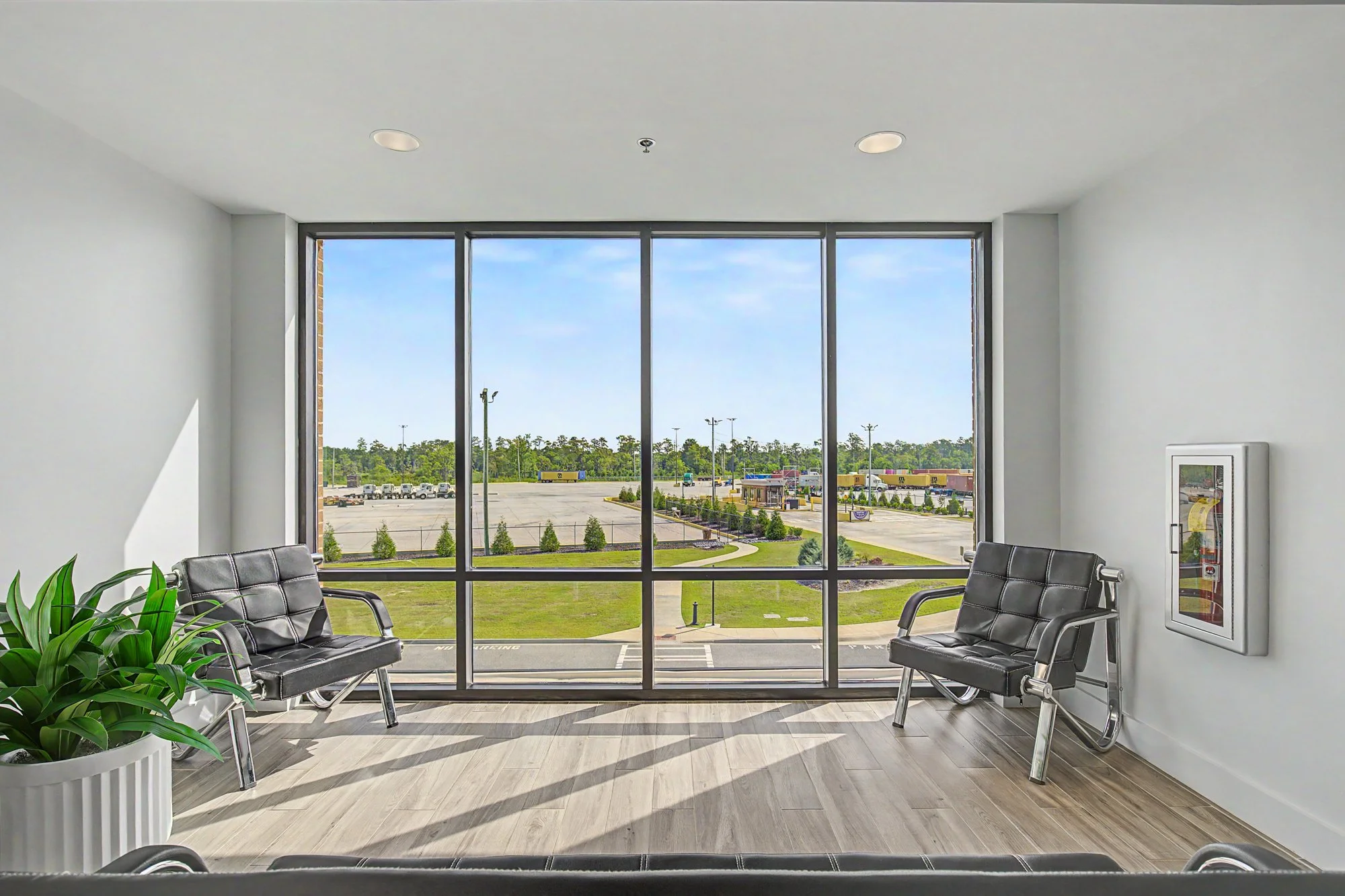Common areas inside offices located at Savannah Global Logistics Park