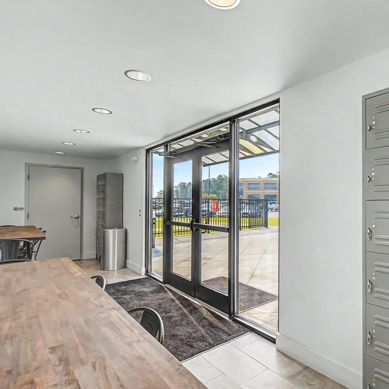 Inside driver amenities area located at Savannah Global Logistics Park