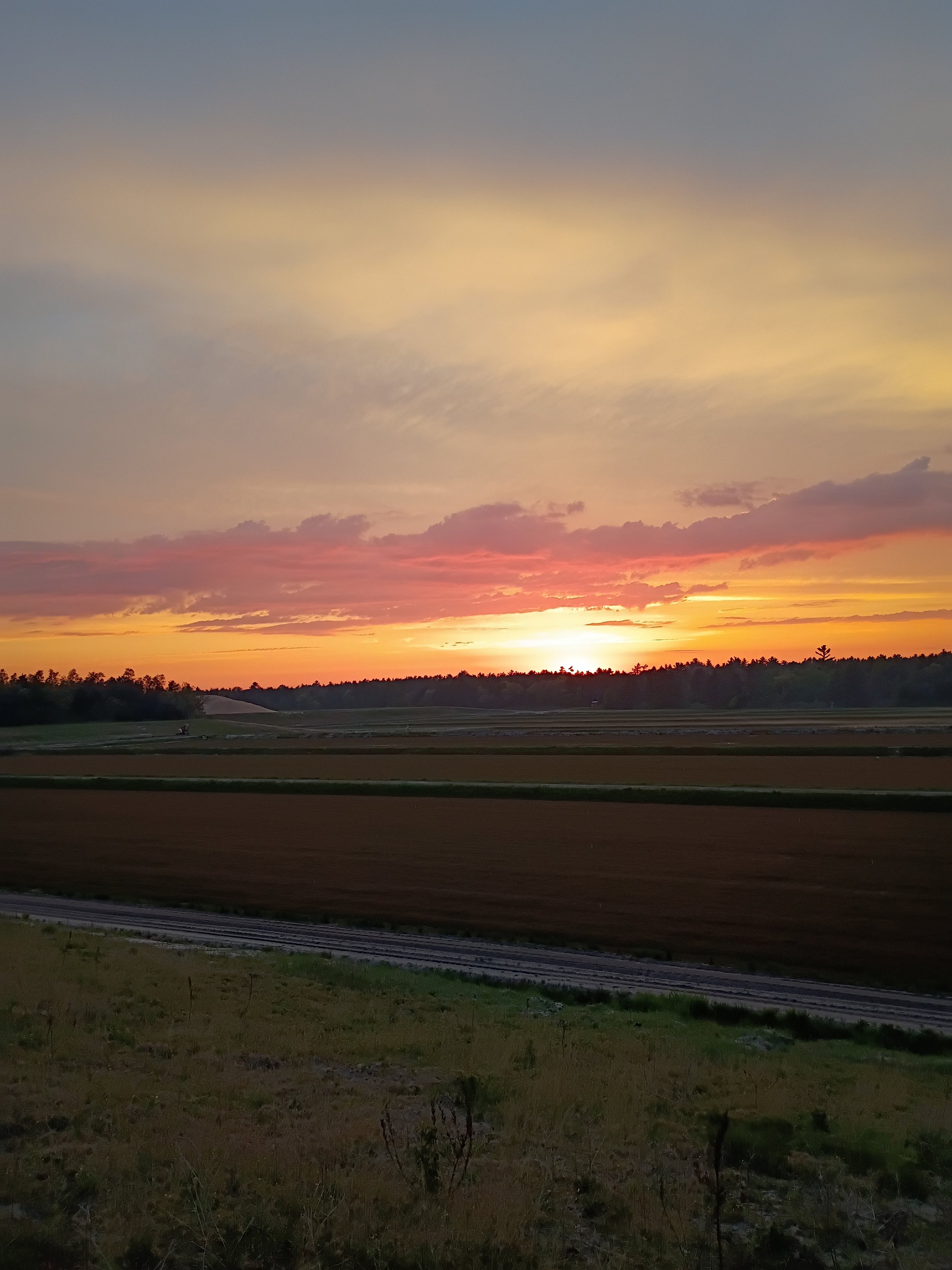 Sunset on the marsh