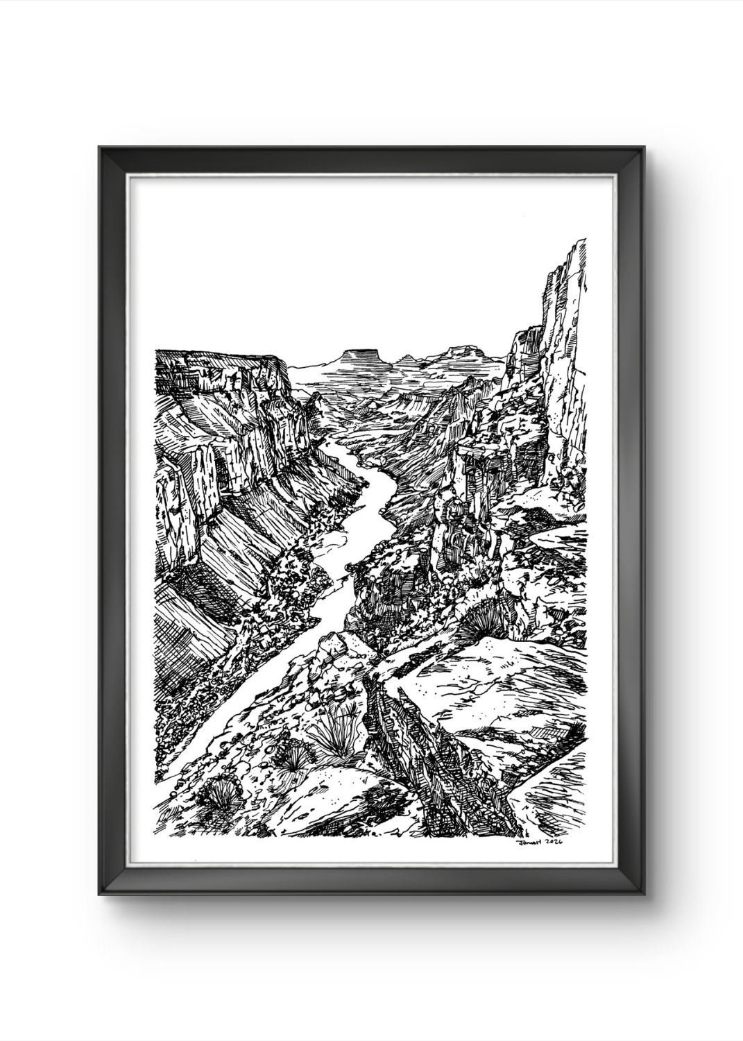 Colorado River through the Canyon