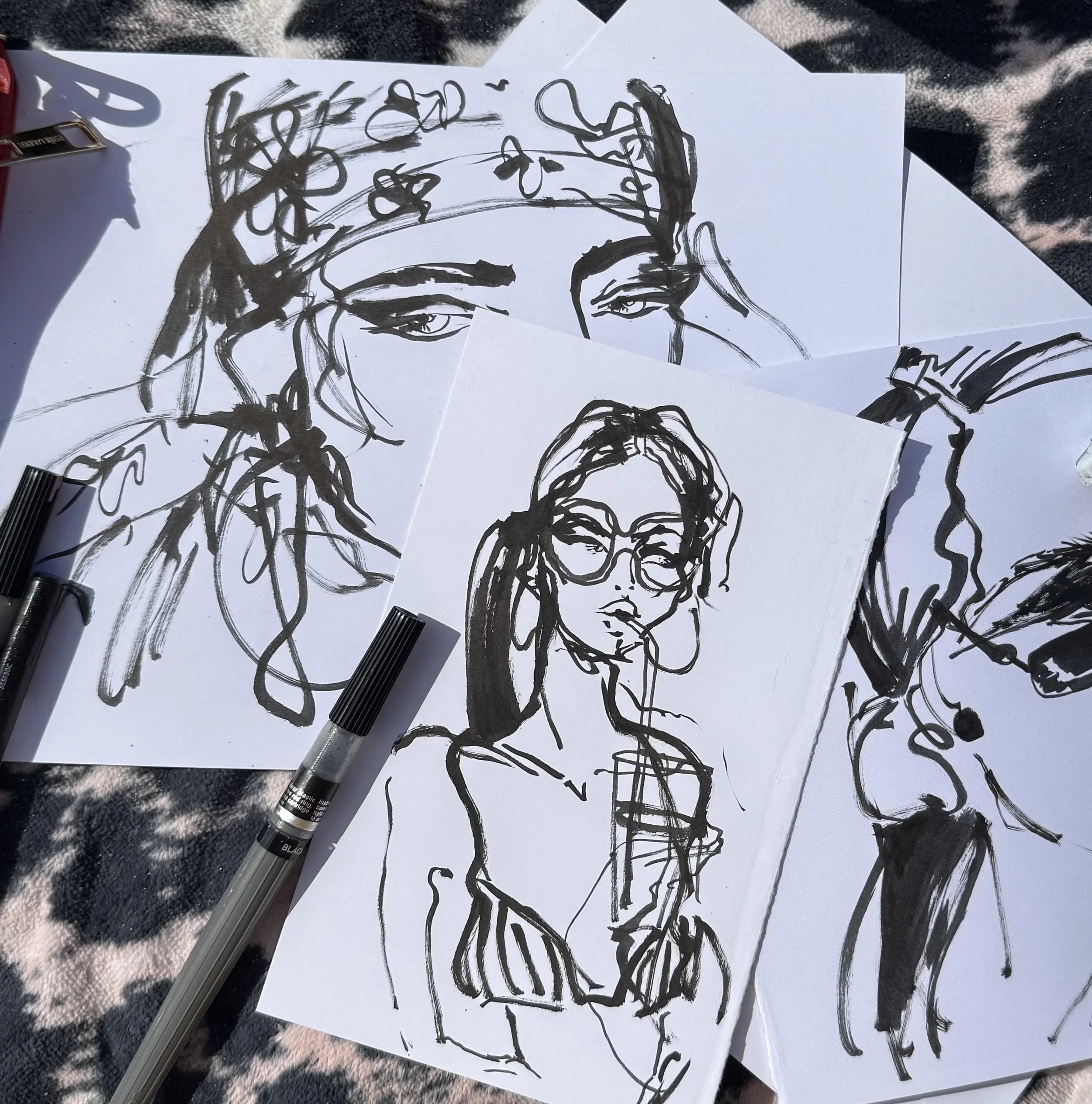 London Fashion Illustrator specialising in live event illustration, fashion illustration and creative illustration for brands, events and fashion experiences.