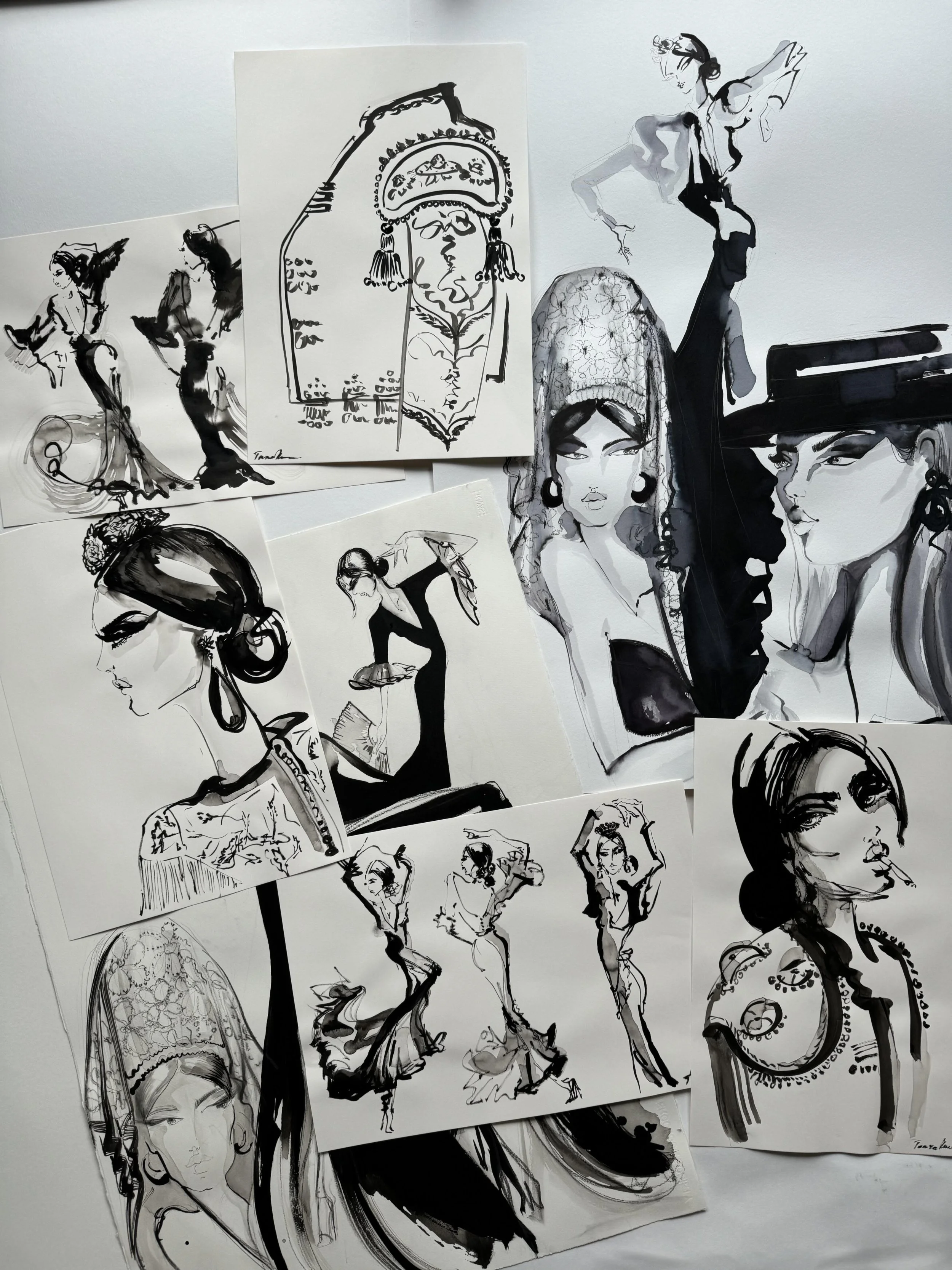 2026 fashion sketching service  live drawing event London