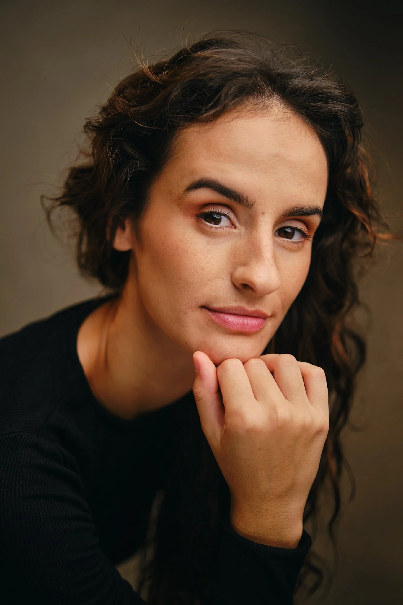 Retrato da atriz Joana Duran que interpreta a personagem em Ensemble.