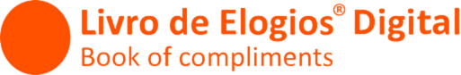 Imagem do "Livro de Elogios" com link direto.