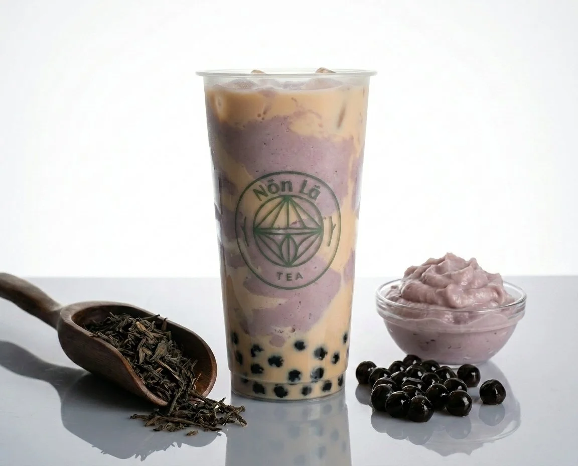 Fresh Taro Paste Classic Milk tea