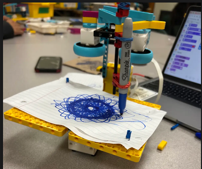 Lego Spirograph Robot