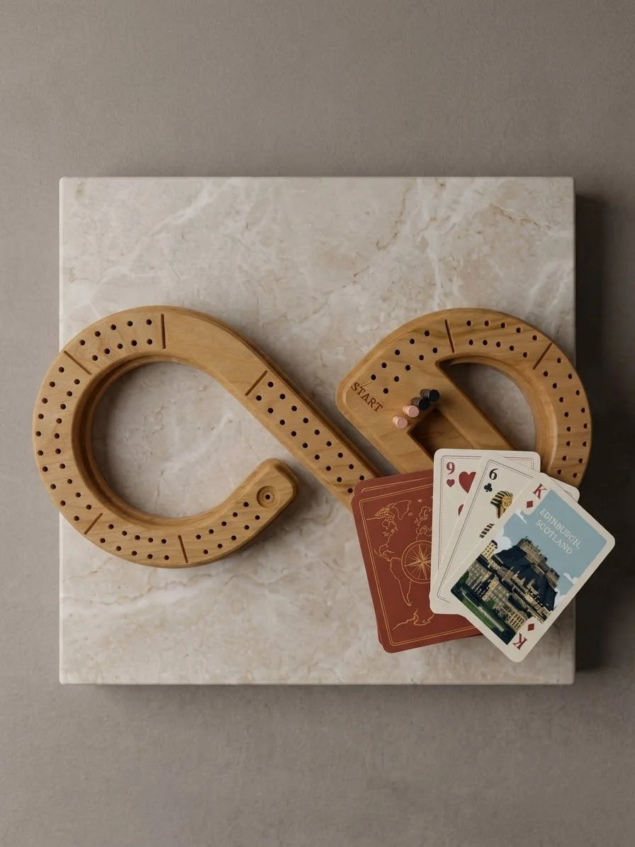 Mini Cribbage Table Game