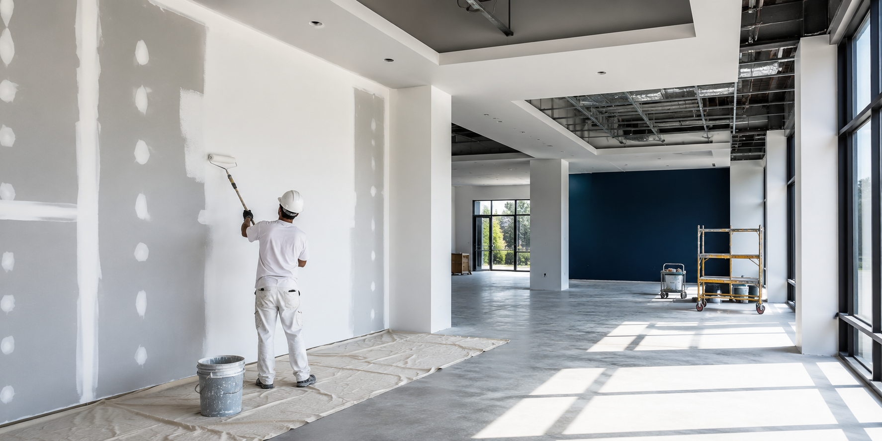Apex wall and finish painting job