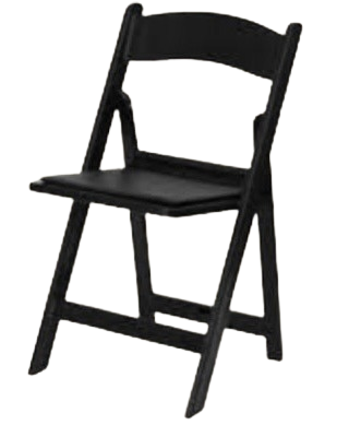 Black Wood Folding Chairs
