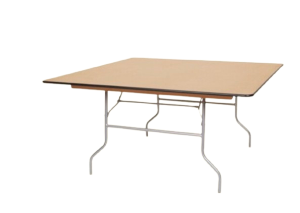 48” x 48” Wood Squared Tables