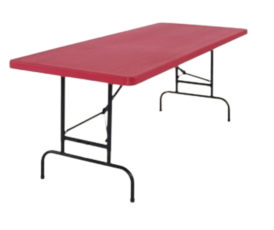 6ft Long Kids Table(red, yellow, and blue)