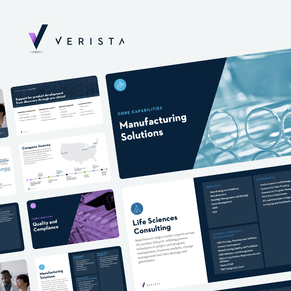 Life Sciences Capabilities Template and Slides