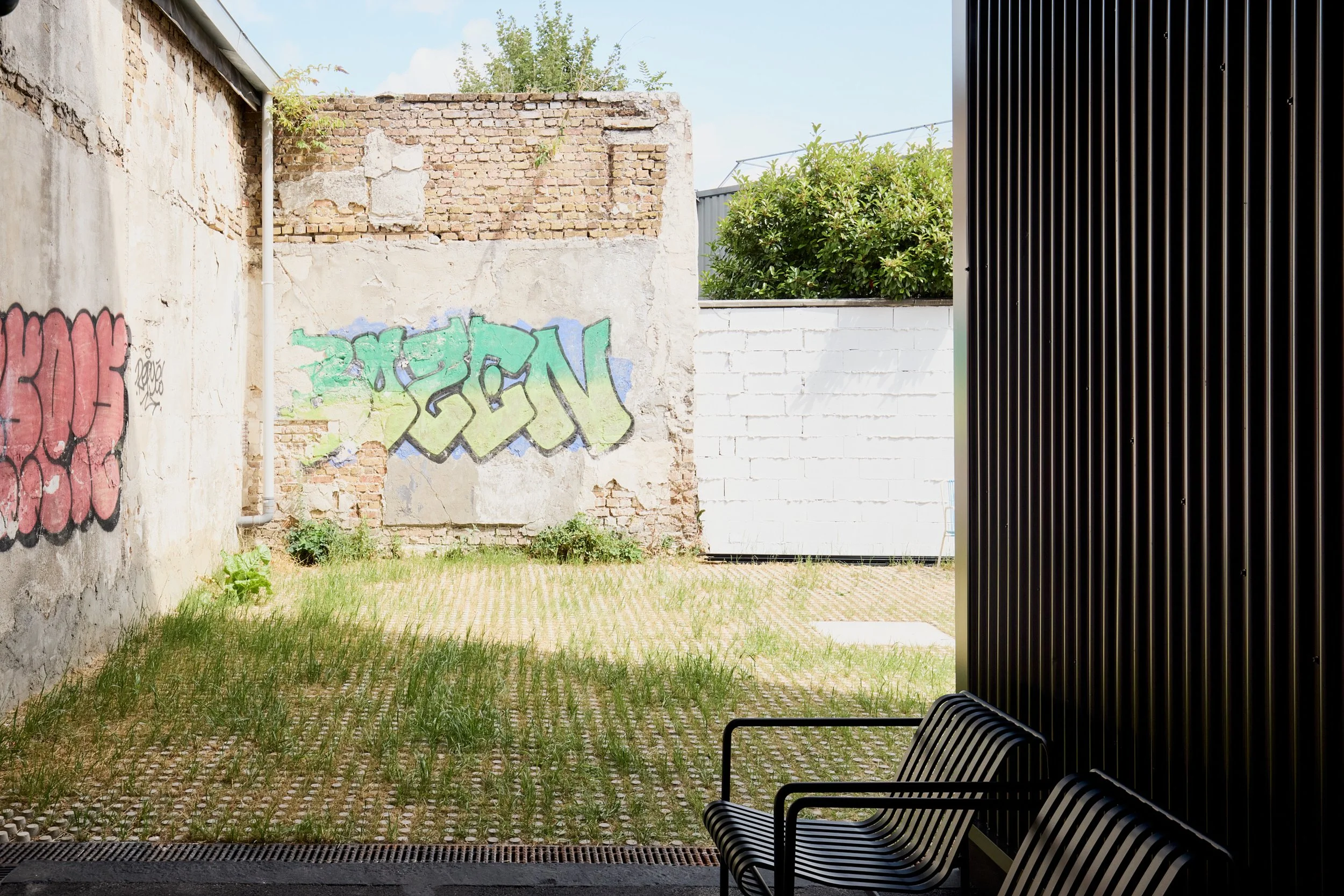 Atelier d'artiste à Aubervilliers, Geley Architecture, photographie d'architecture Benoît Drouet