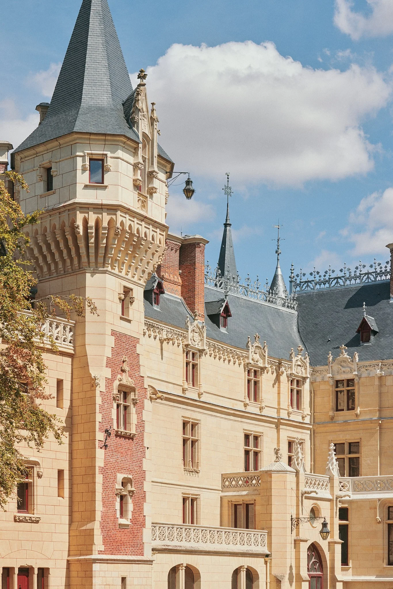 Chantier de restauration du Château de Vigny, Artene, photographie de chantier Benoît Drouet