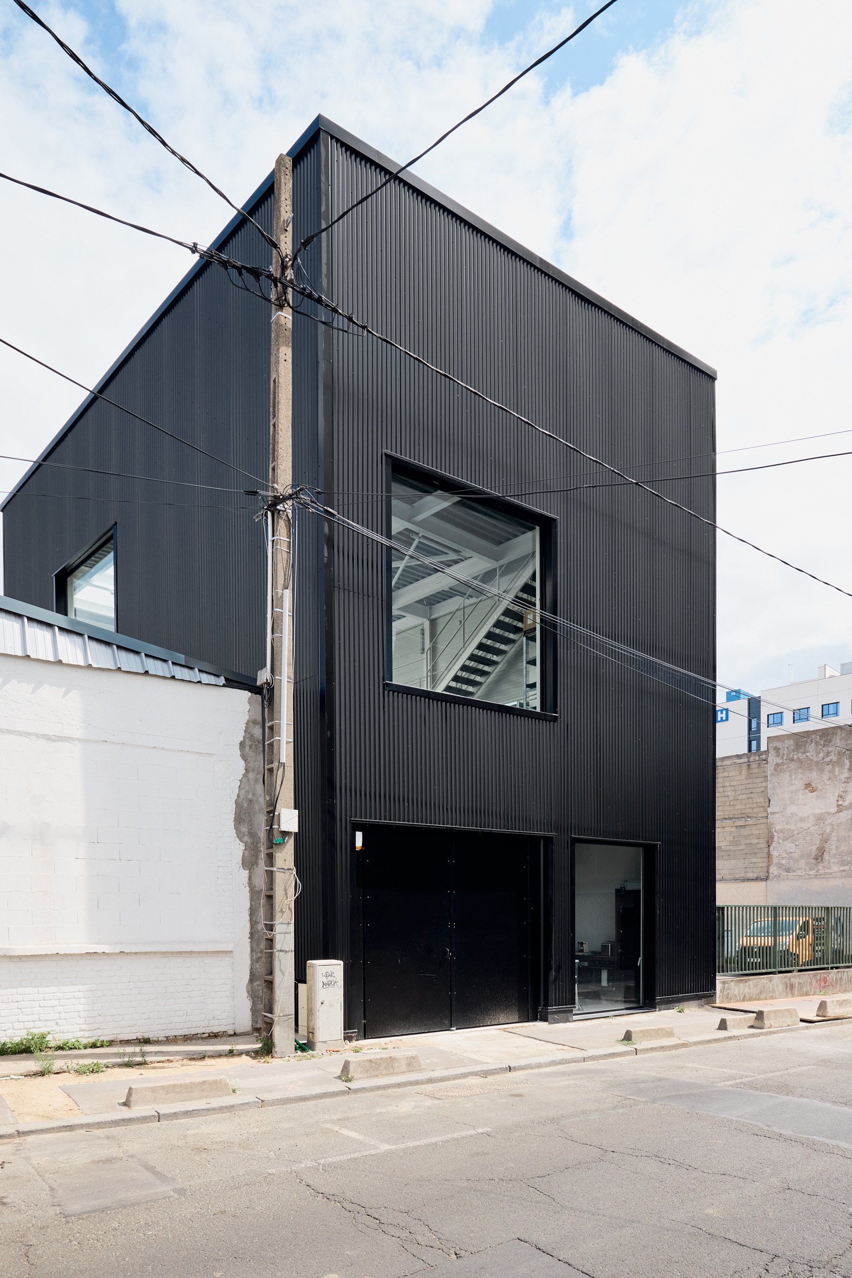 Atelier d'artiste à Aubervilliers, Geley Architecture, photographie d'architecture Benoît Drouet
