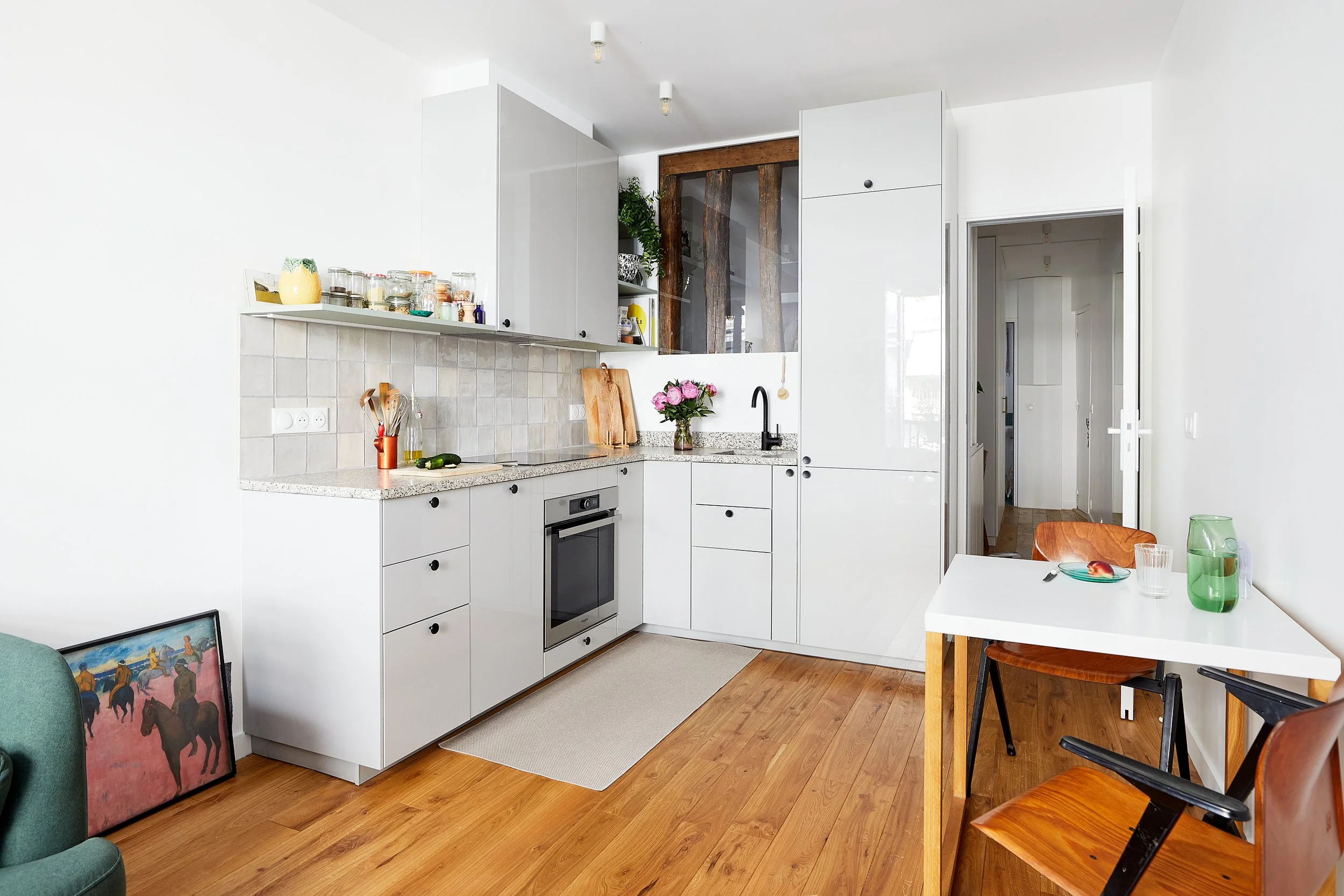 Appartement de 35 m² à Paris, Arnaud Payn architecte, photographie d'intérieur Benoît Drouet