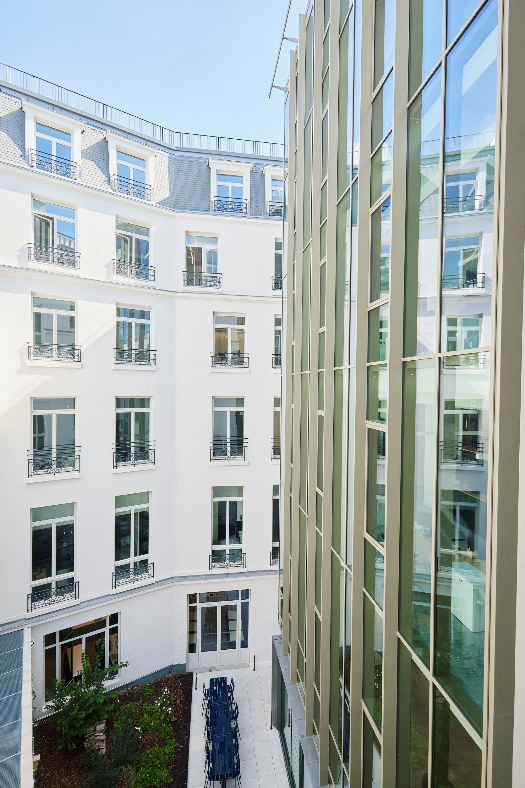 Bureaux LFP à Paris, SK&Associées, photographie d'architecture Benoît Drouet