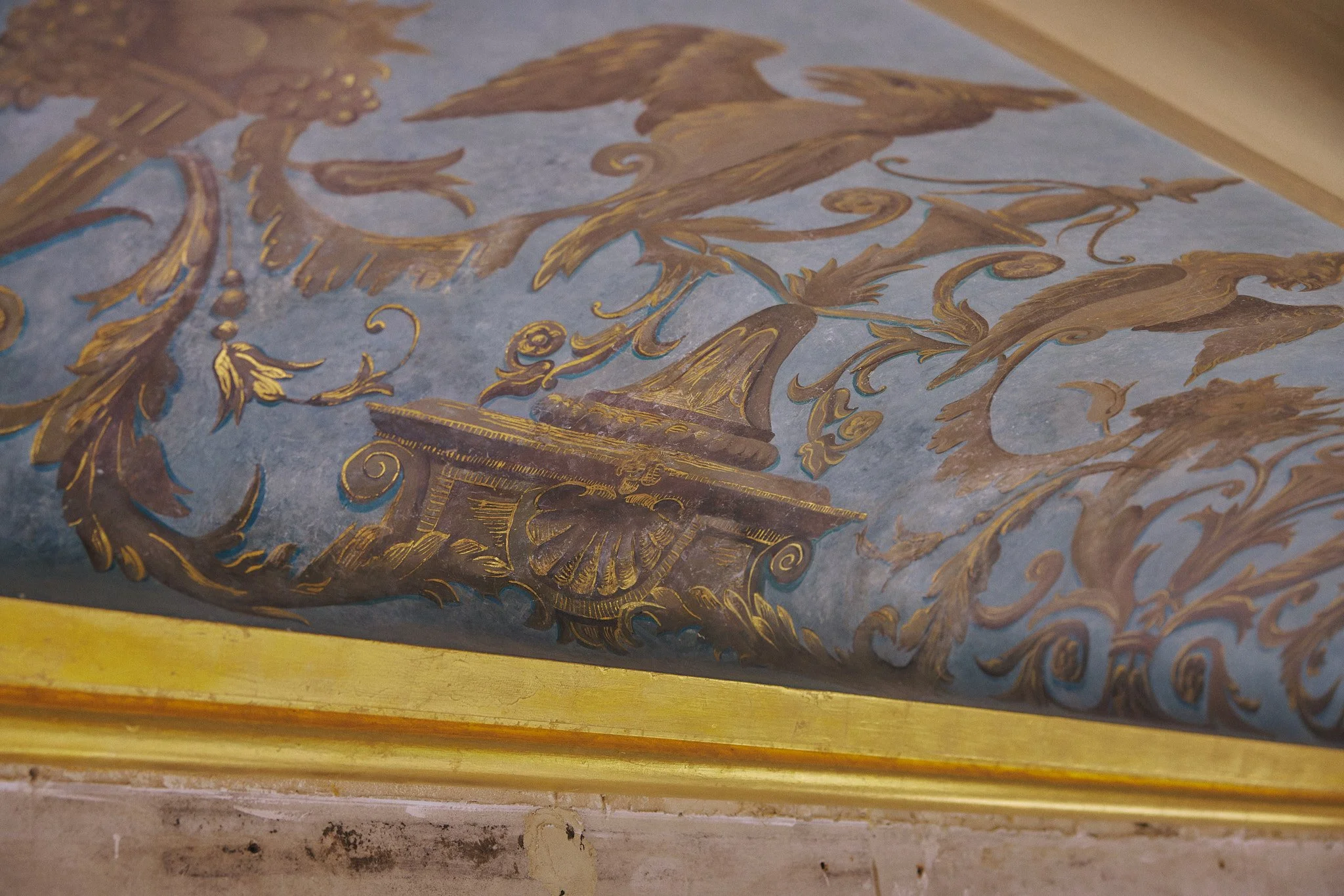 Chantier de restauration du Château de Vigny, Artene, photographie de chantier Benoît Drouet