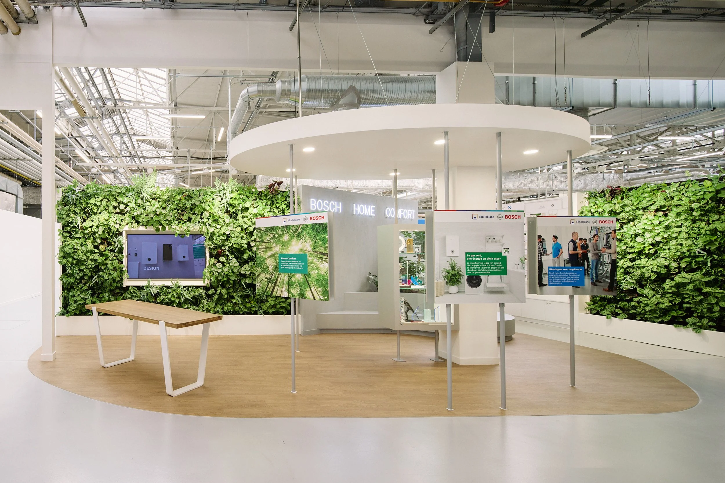 Showroom Bosch à Drancy, Malabar Architecture, photographie d'architecture Benoît Drouet