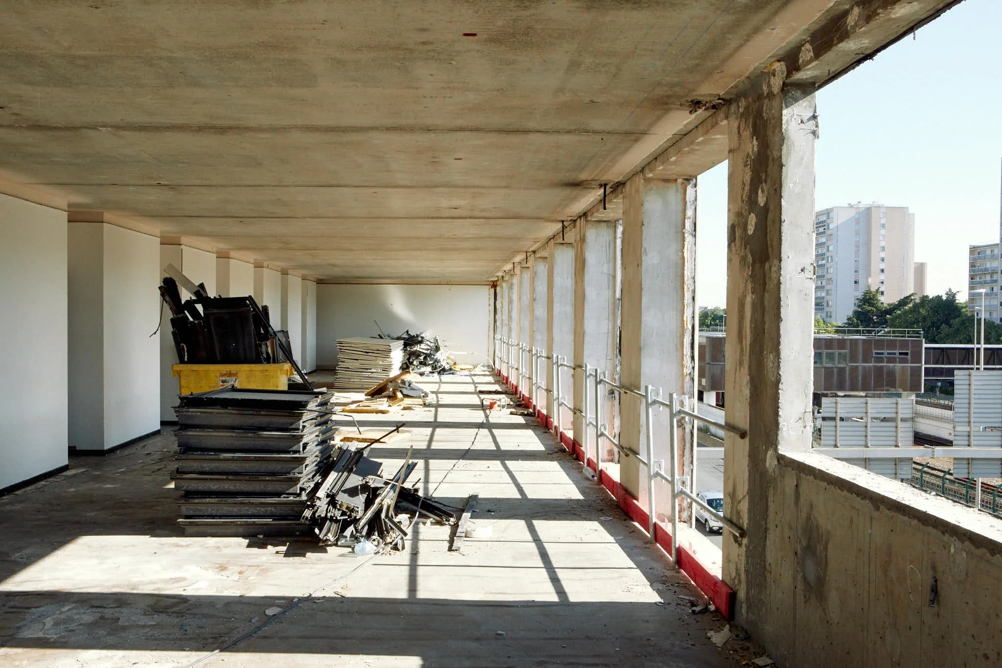 Suivi de chantier Good Morning Campus à Créteil, Groupe Cardinal, photographie de chantier Benoît Drouet