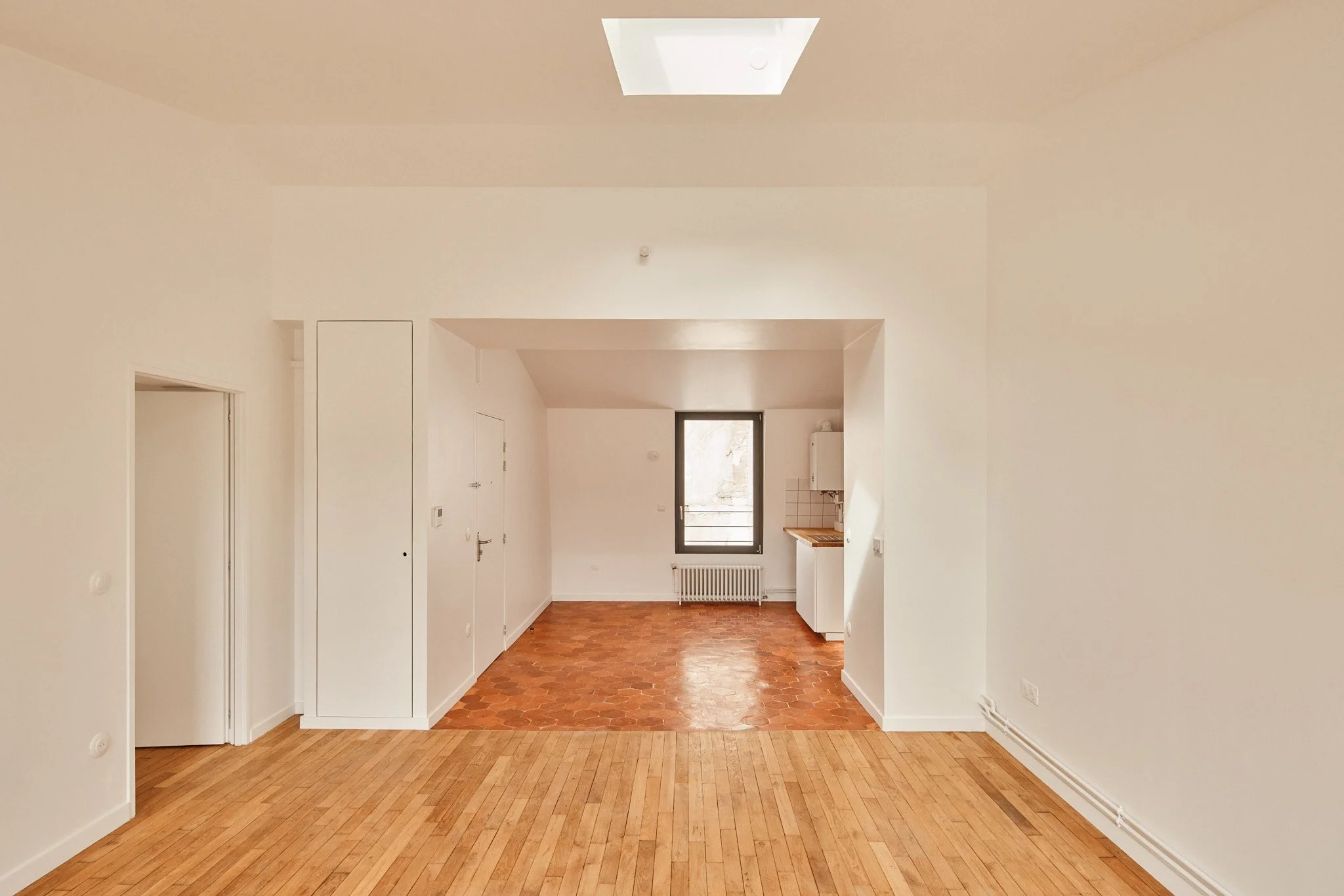 Logements rue Caillé, Paris 18e, AKR architecture, photographie d'architecture Benoît Drouet