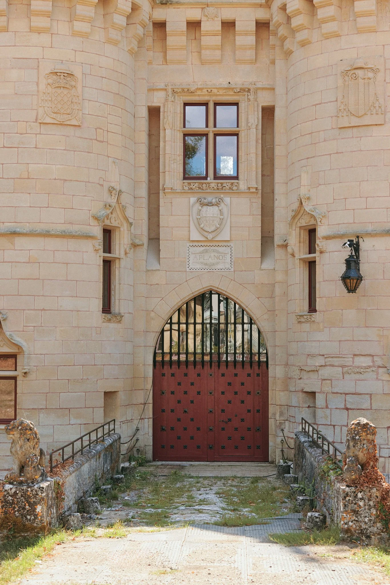 Chantier de restauration du Château de Vigny, Artene, photographie de chantier Benoît Drouet
