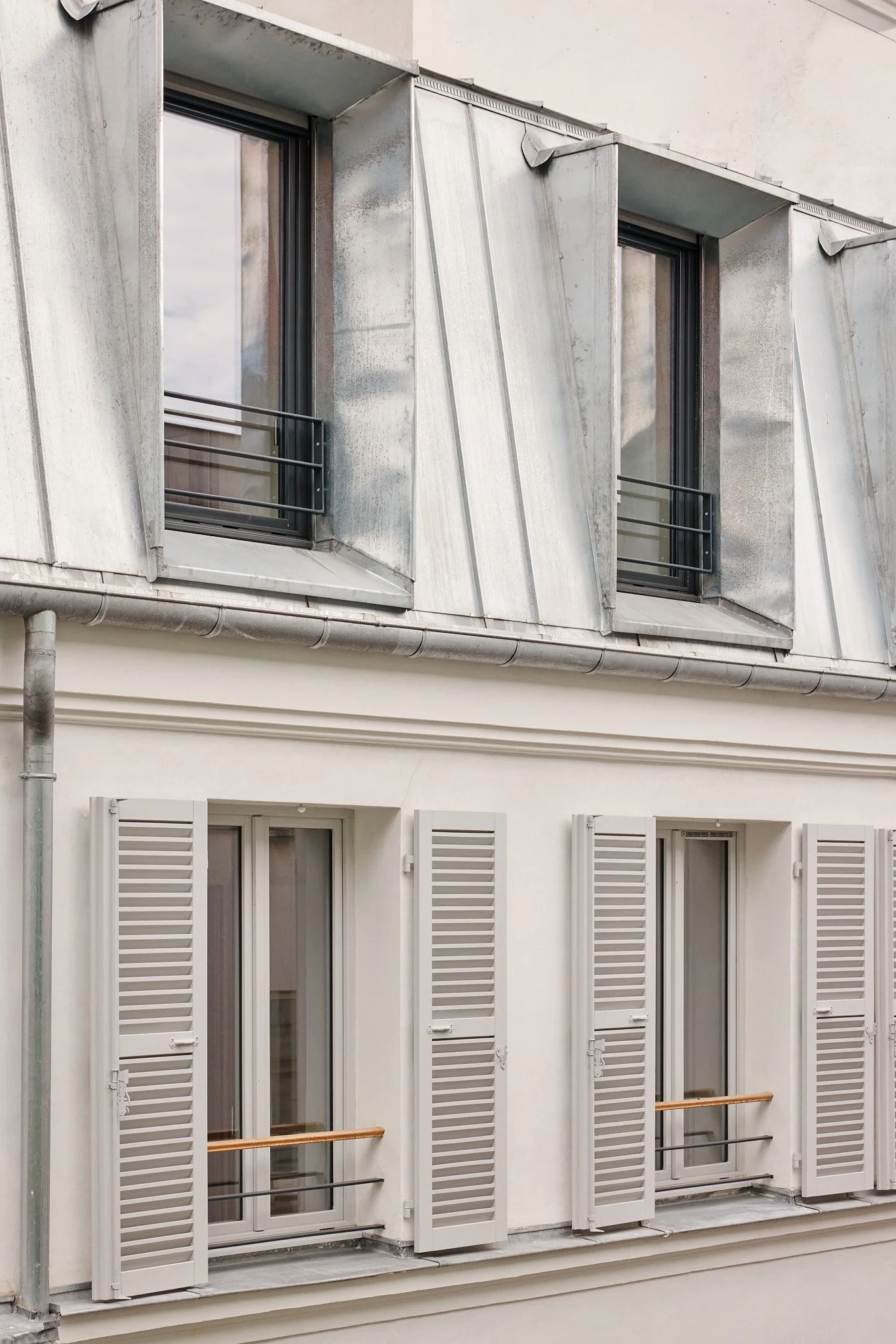 Logements rue Caillé, Paris 18e, AKR architecture, photographie d'architecture Benoît Drouet