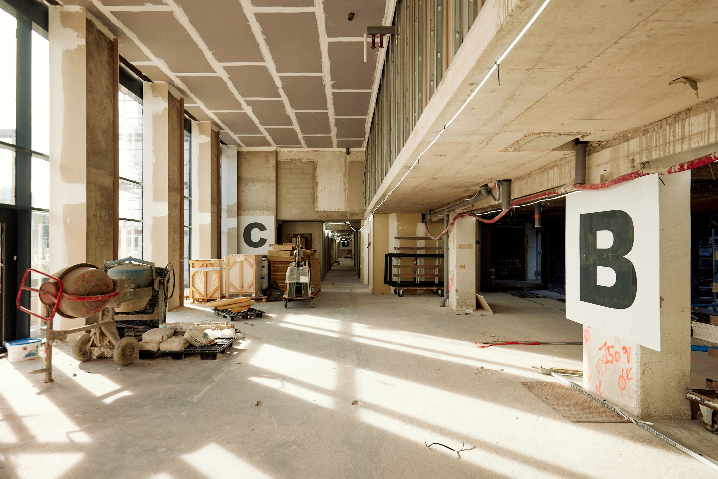 Suivi de chantier Good Morning Campus à Créteil, Groupe Cardinal, photographie de chantier Benoît Drouet